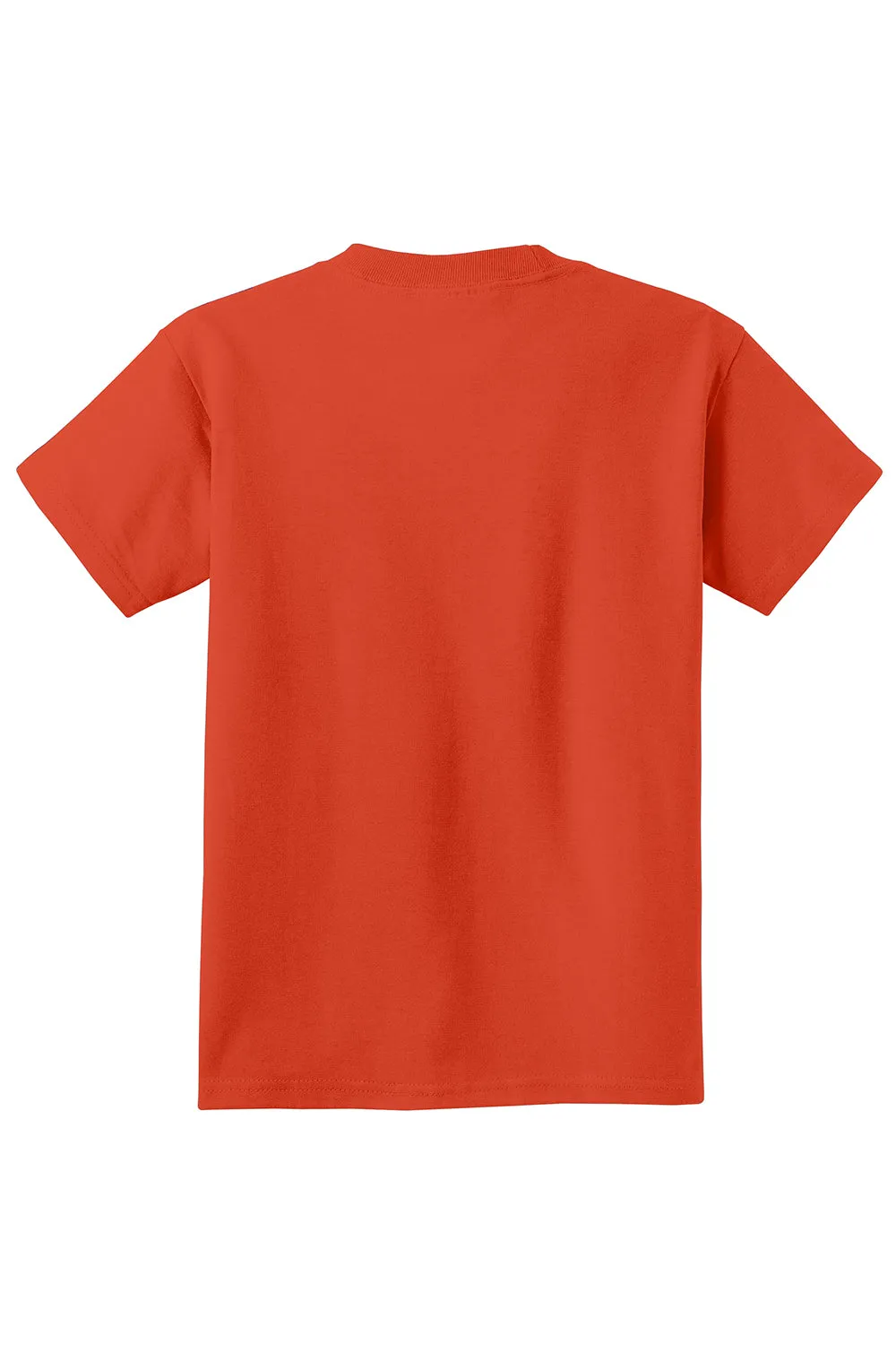 Port & Company Jugend Essential Kurzarm Rundhals T-Shirt - Orange