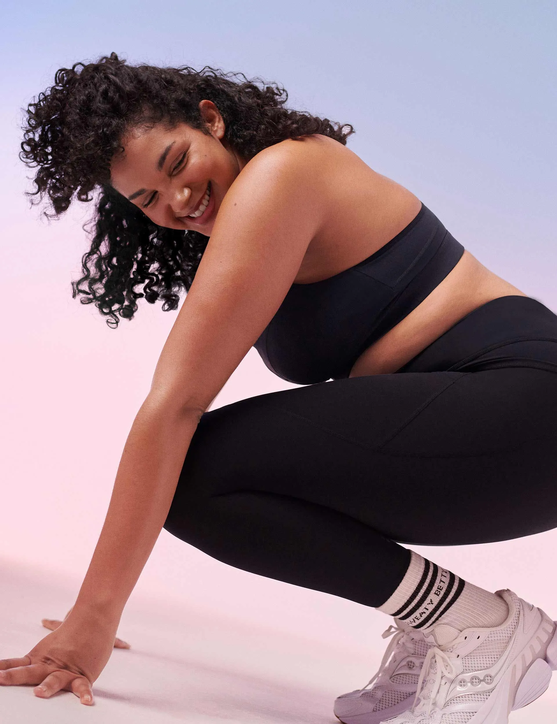 Power Gym Leggings - Schwarz