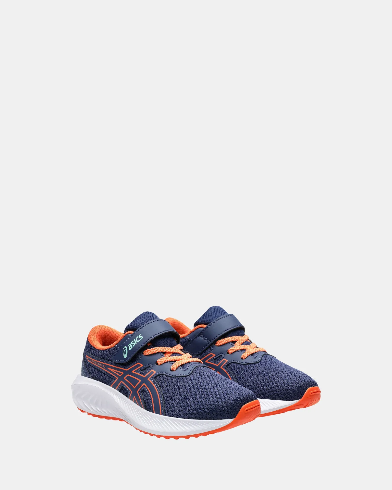 Pre-Excite 10 Vorschul-Indigoblau/Nova-Orange Schuhe_Asics