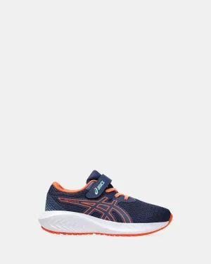 Pre-Excite 10 Vorschul-Indigoblau/Nova-Orange Schuhe_Asics