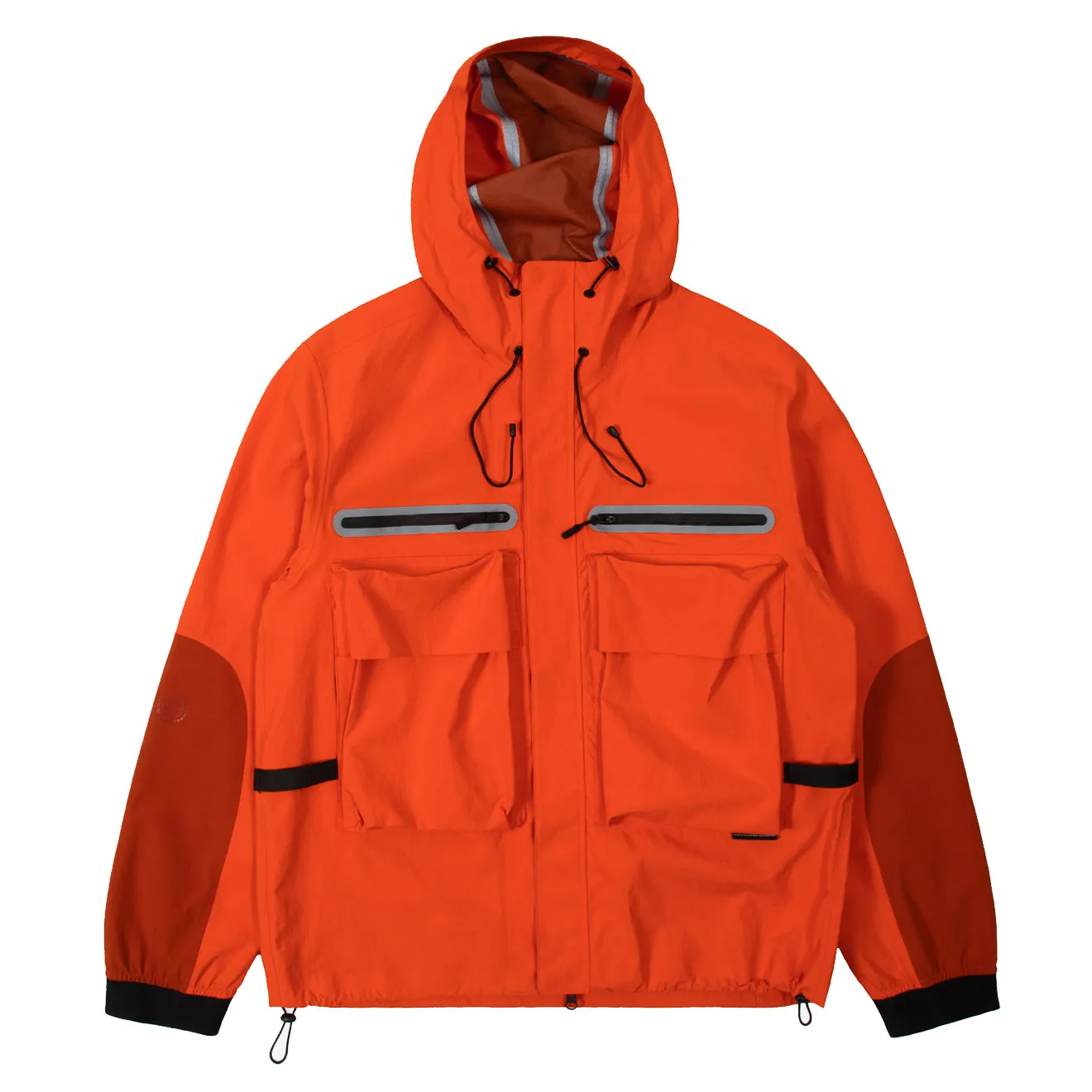 Purple Mountain Observatory Klima Kapuzenjacke Orange