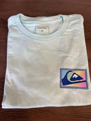 Quiksilver Summer Fade Herren SS T-Shirt - Hellblaugrün