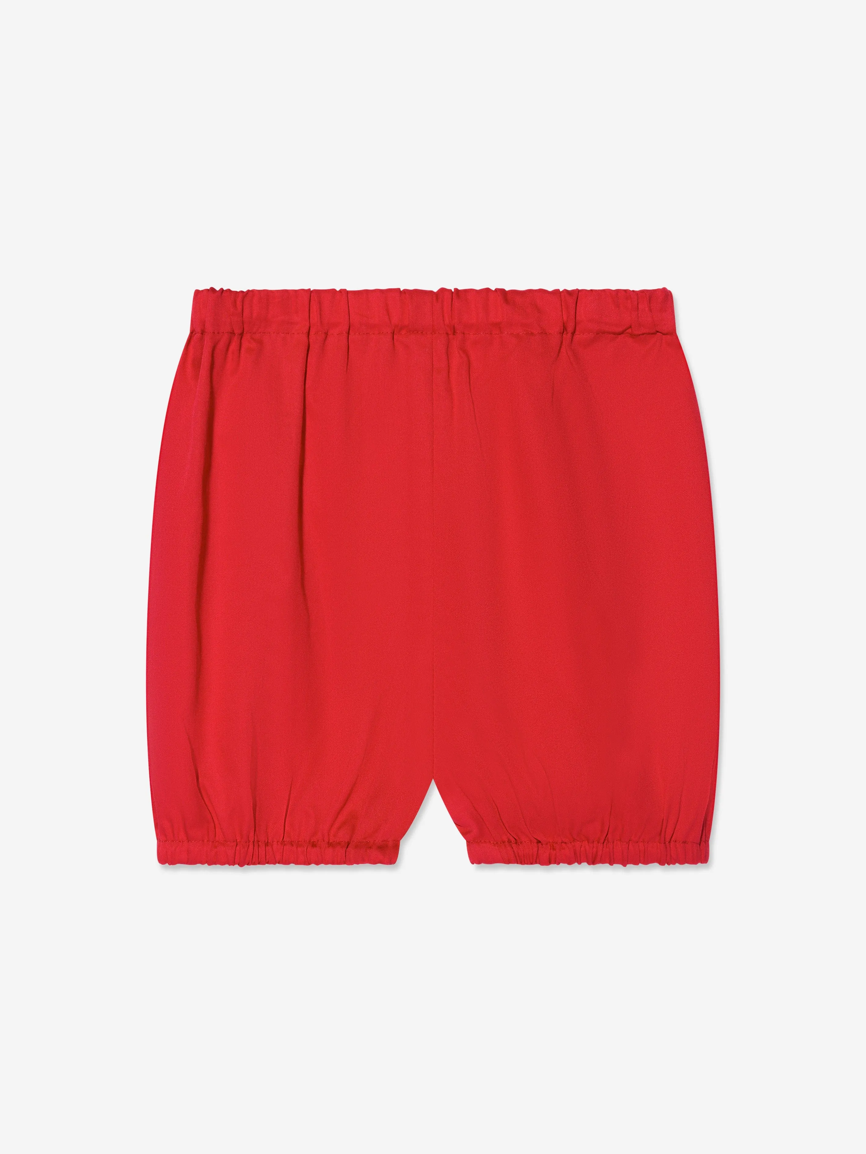 Rachel Riley Baby Girls Klassisches Rüschenkleid mit Bloomers in Rot