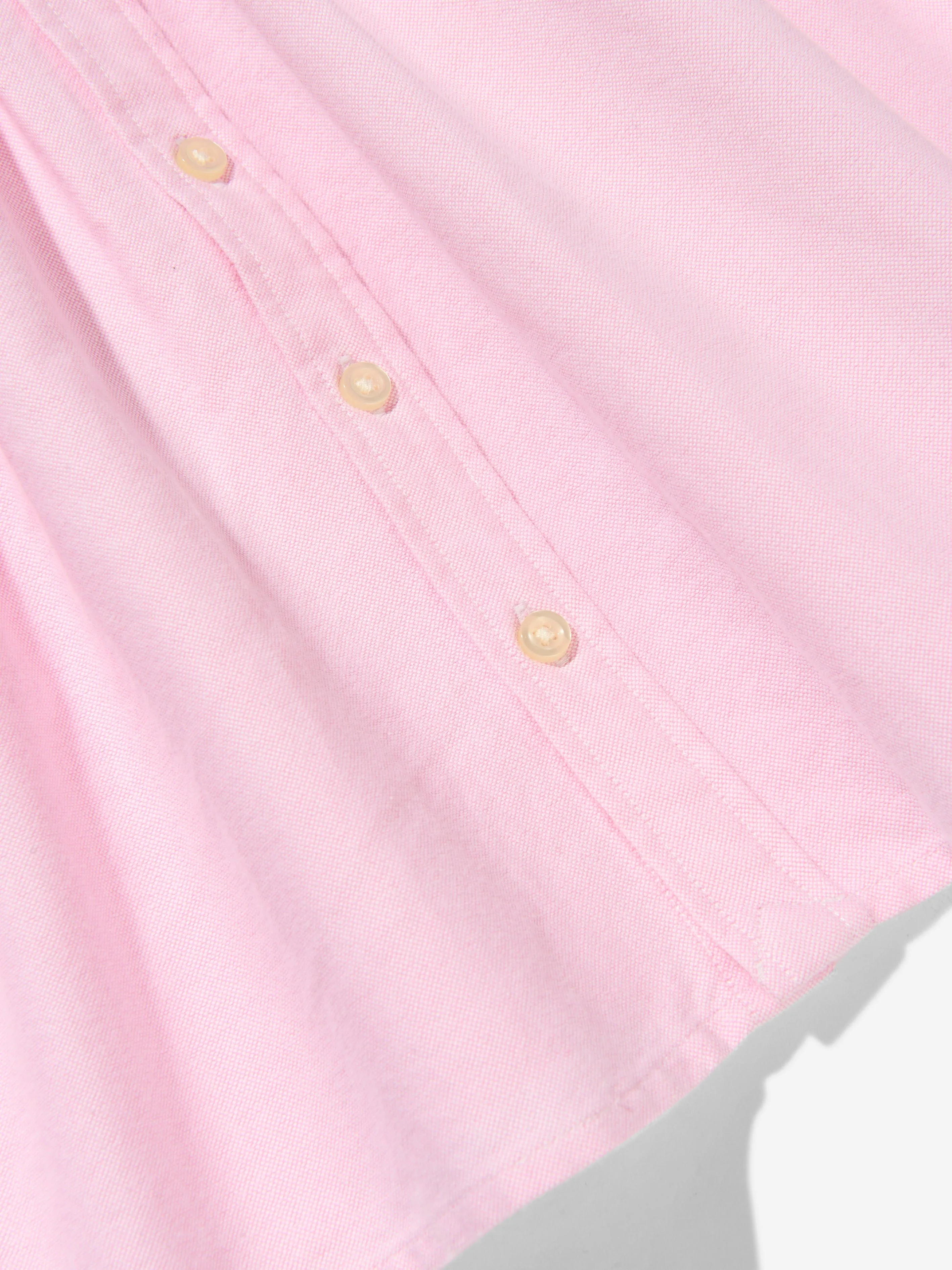 Ralph Lauren Mädchen Oxford Hemdkleid in Rosa