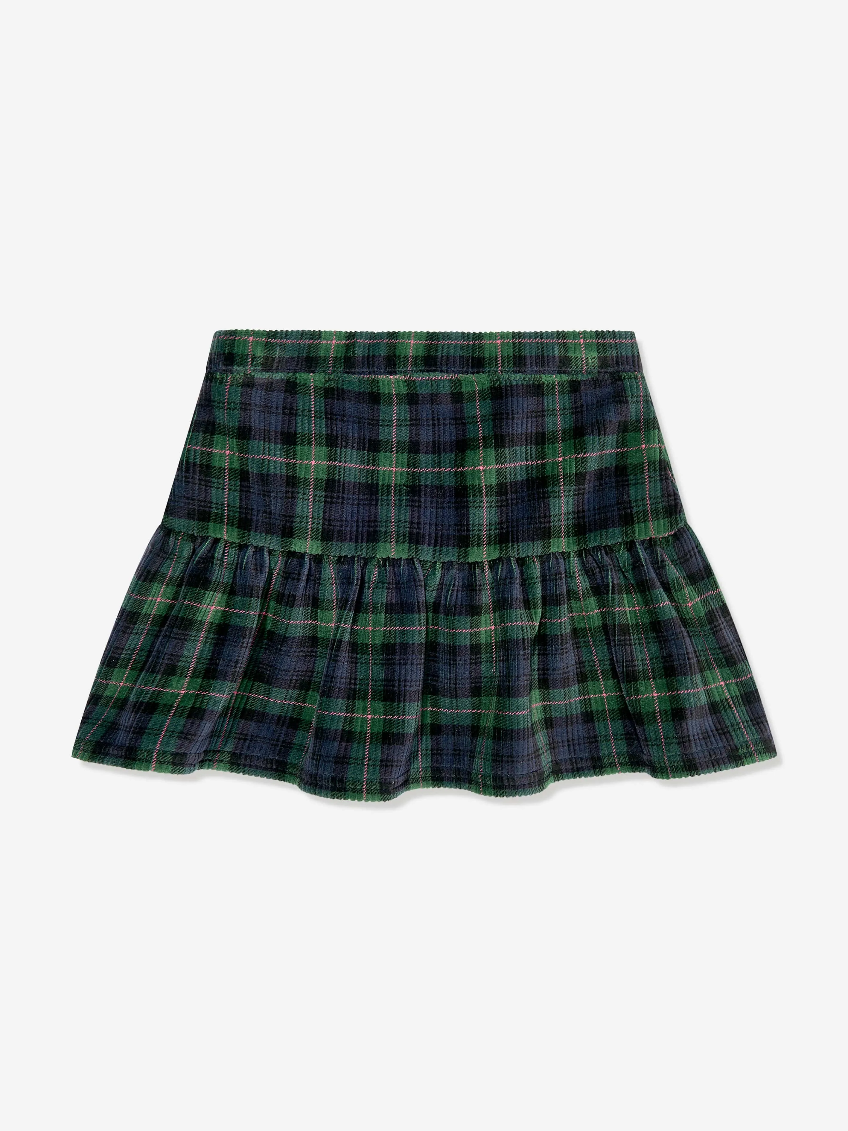 Ralph Lauren Mädchen Karo-Cordrock in Mehrfarben