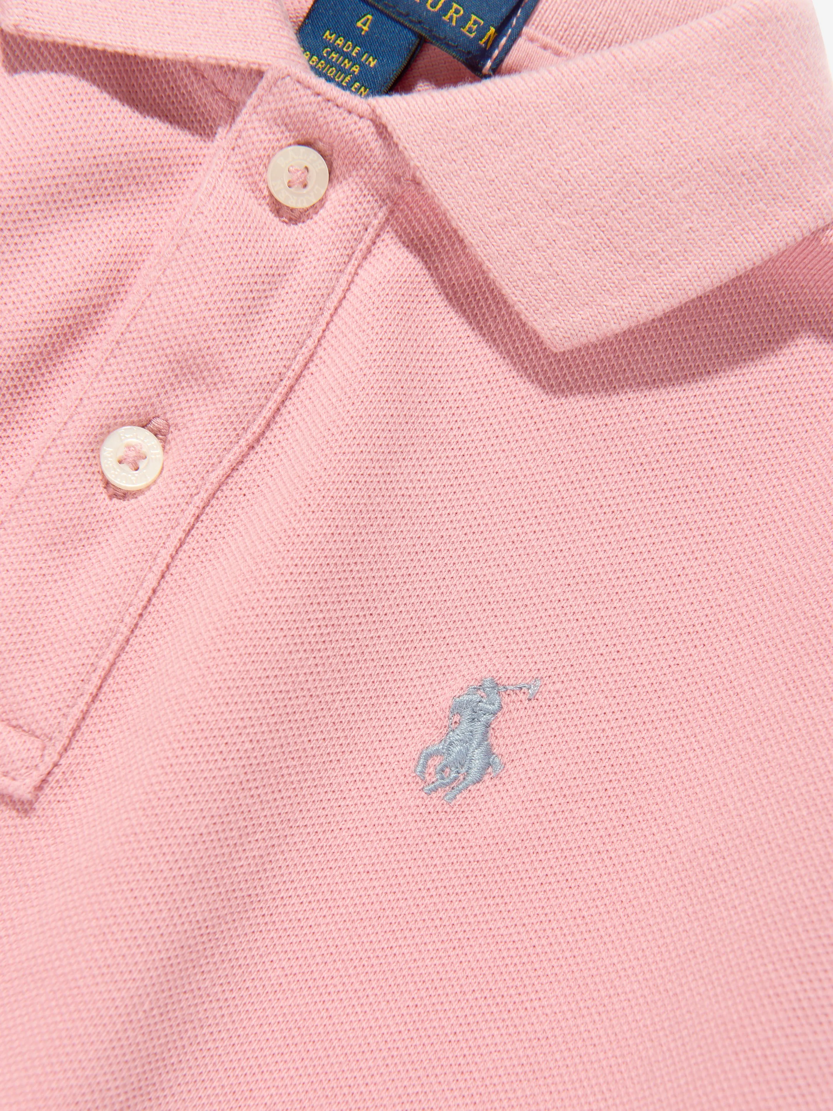 Ralph Lauren Mädchen Polo-Shirt in Rosa