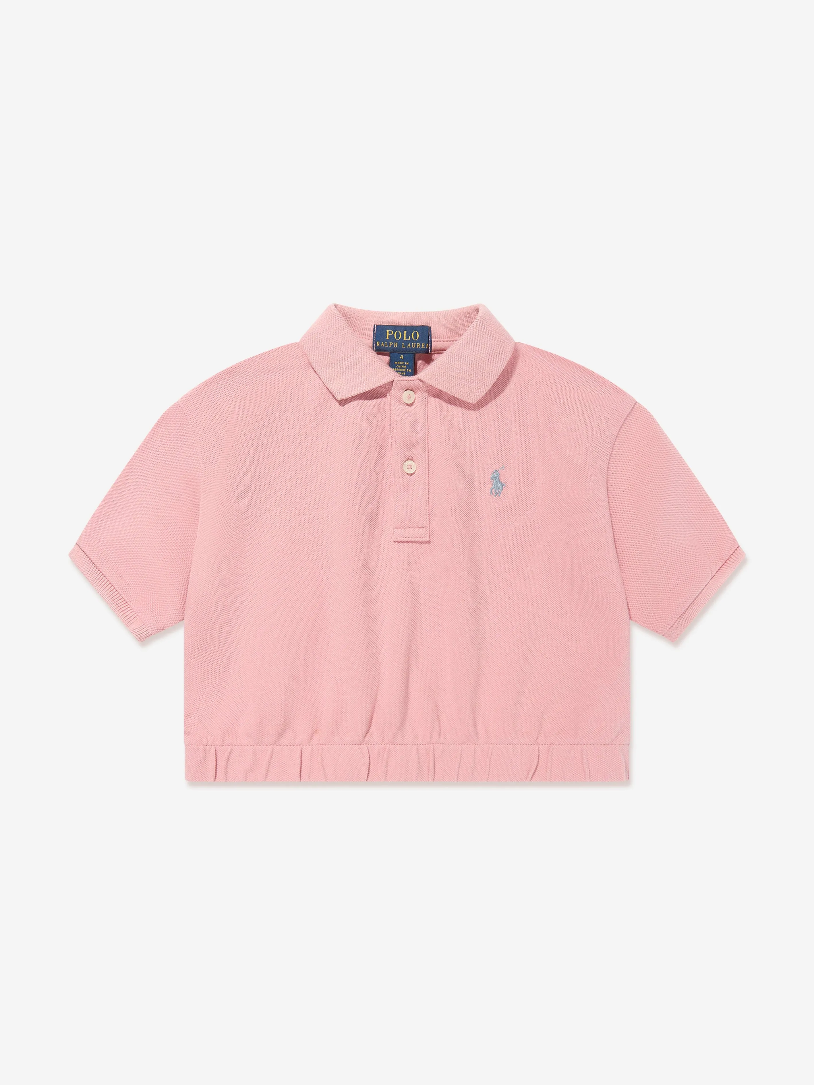 Ralph Lauren Mädchen Polo-Shirt in Rosa