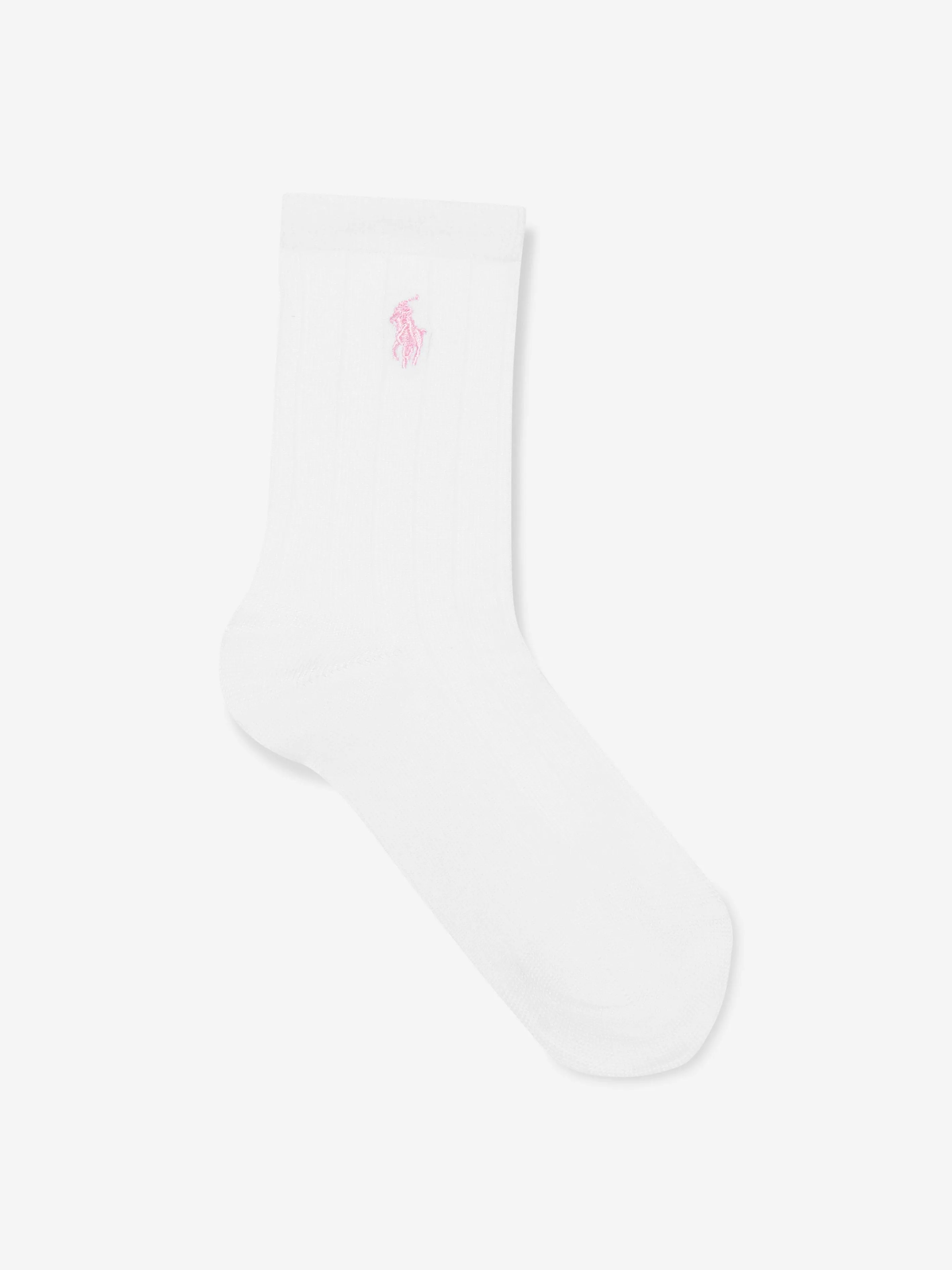 Ralph Lauren Mädchen Soft Ripp 3er Pack Socken-Set in Mehrfarben