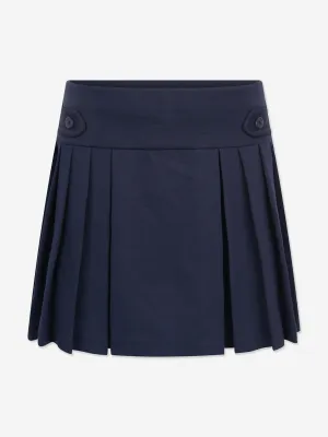 Ralph Lauren Ralph Lauren Mädchen Marineblau Plissierter Ponterock