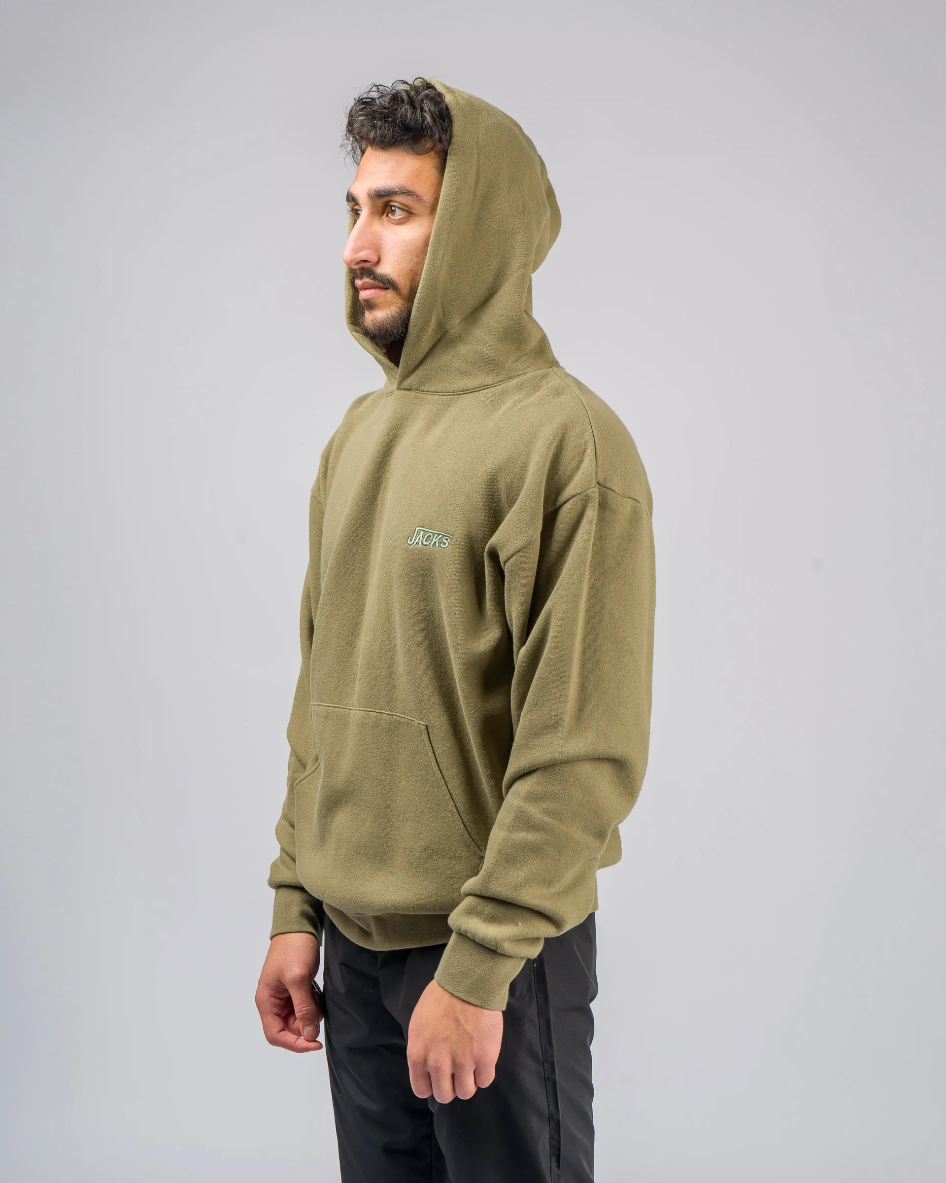 Rebound Pullover Hoodie - Olive