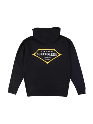 Retro Lam Classic Pullover Hoodie - Marineblau
