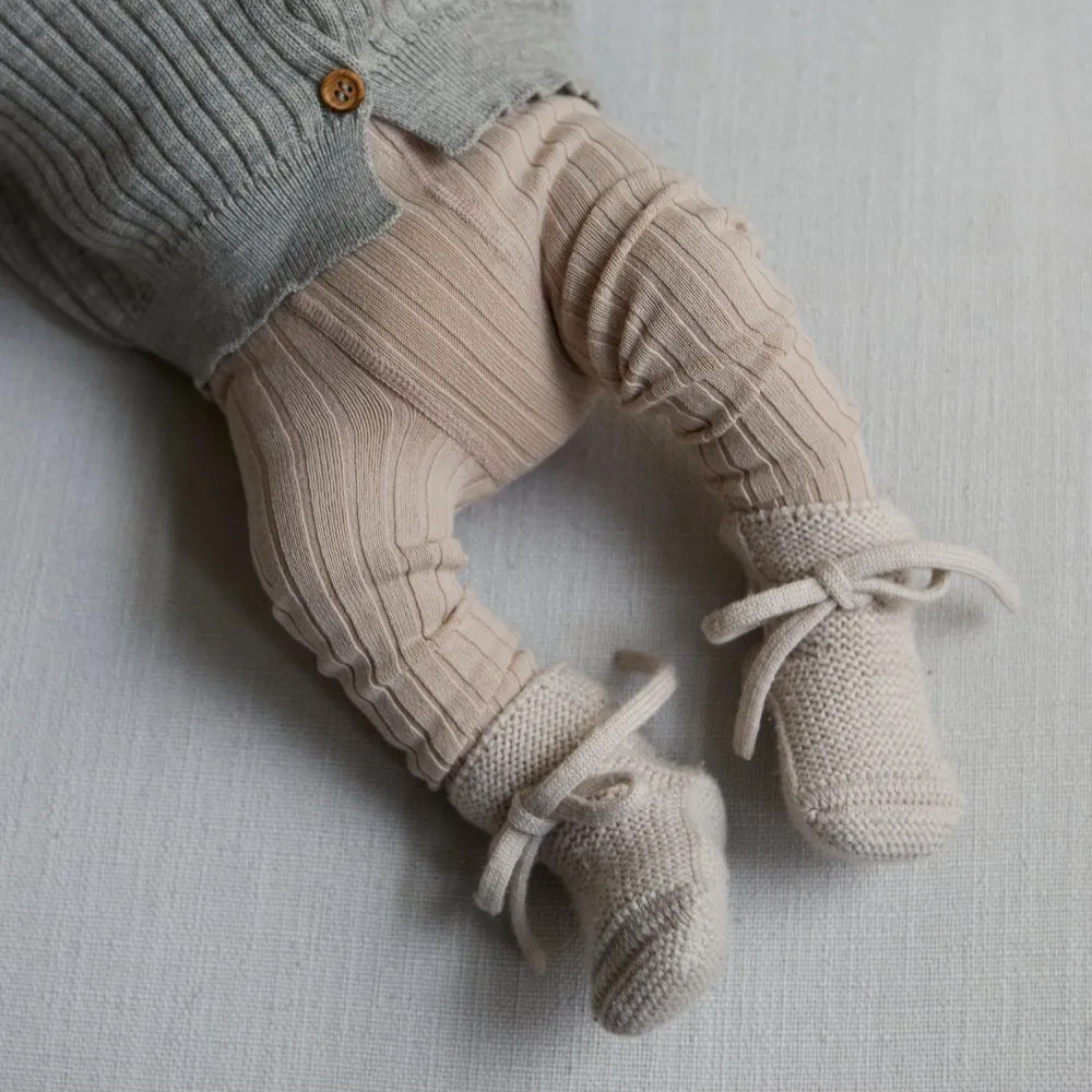 Rippenstrumpfhose | 8 erdige Farben