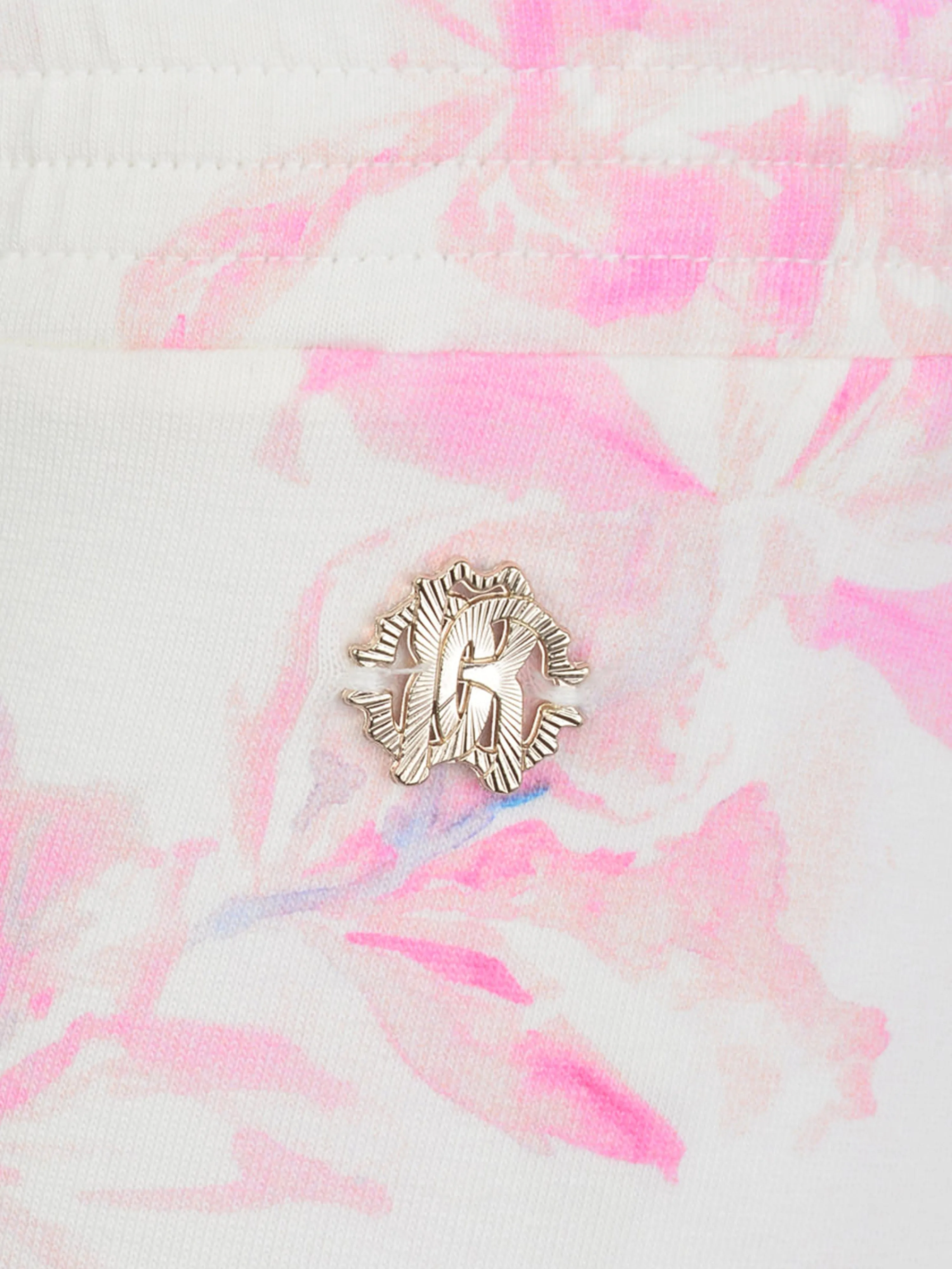 Roberto Cavalli Mädchen & Pink Blumenmuster Leggings