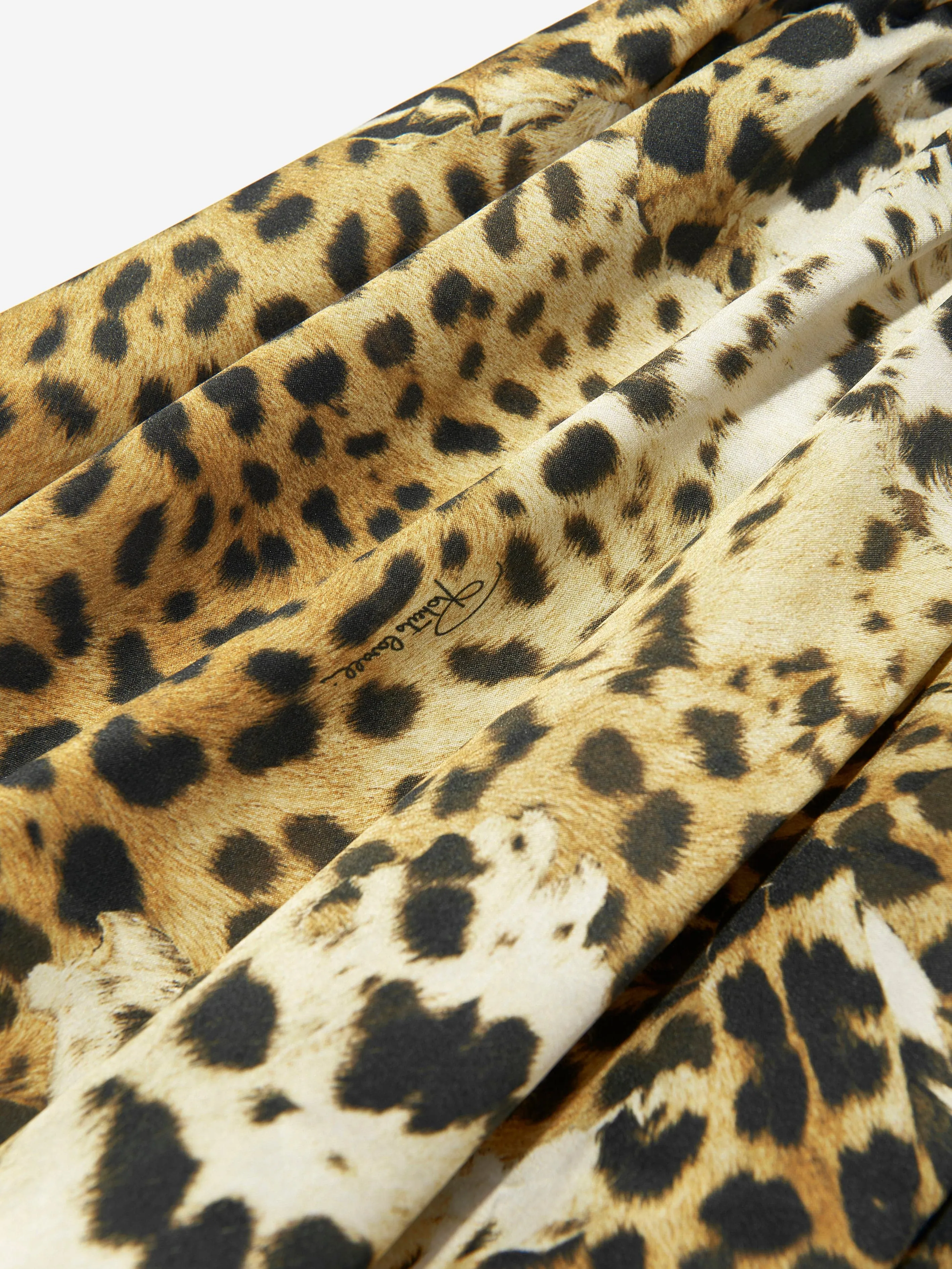 Roberto Cavalli Girls Seide und Jersey Jaguar in Weiß