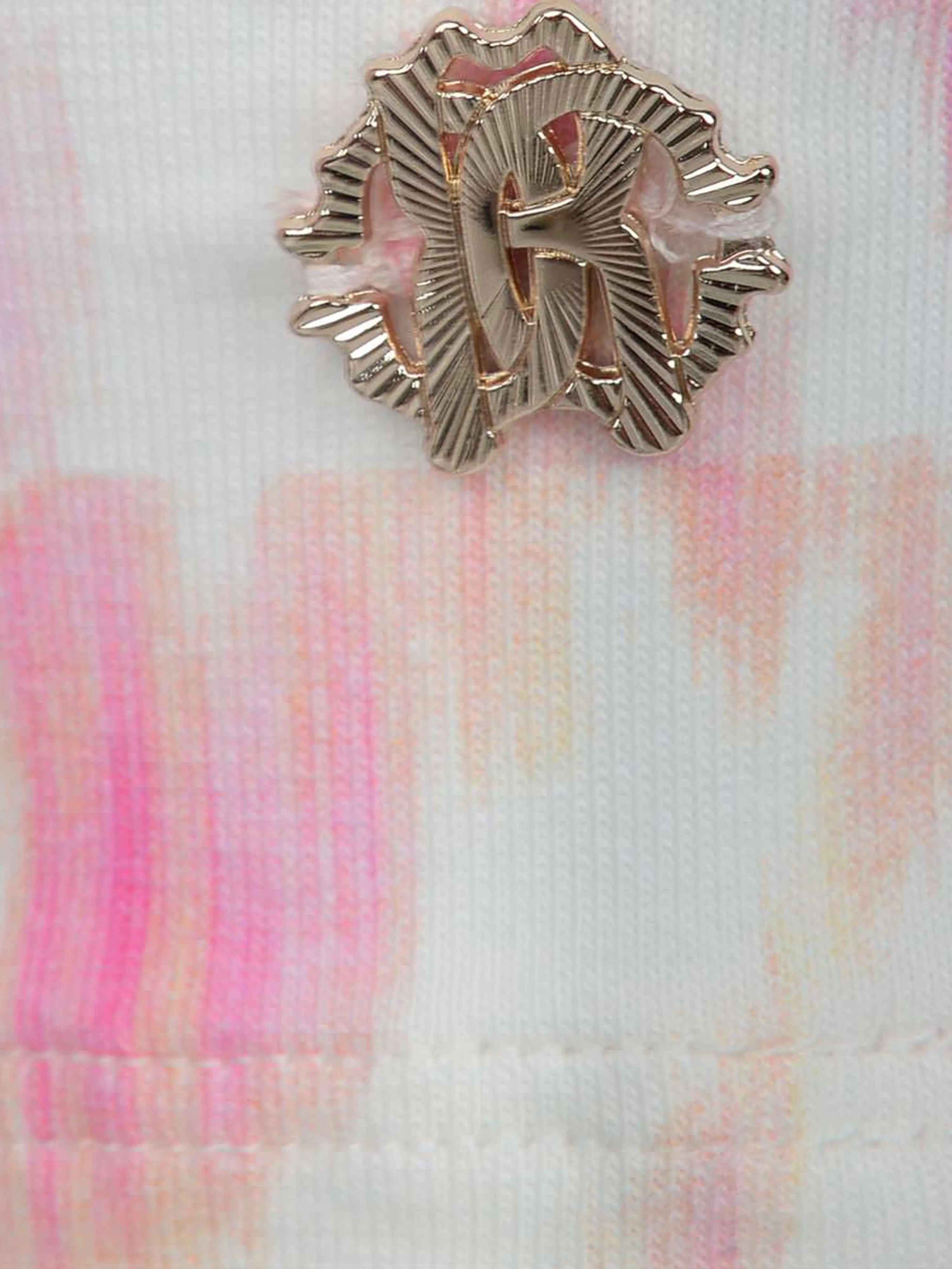 Roberto Cavalli Elfenbein & Leopardenmuster Leggings