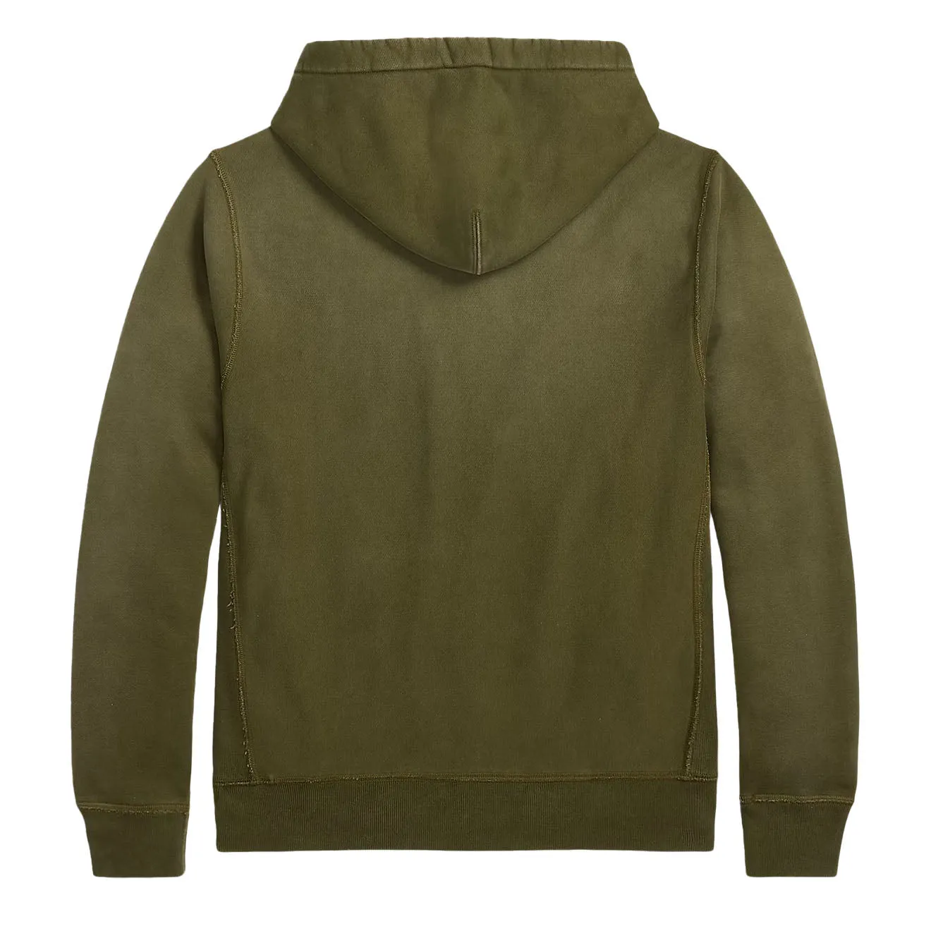 RRL By Ralph Lauren gefärbter Fleece-Hoodie Olive