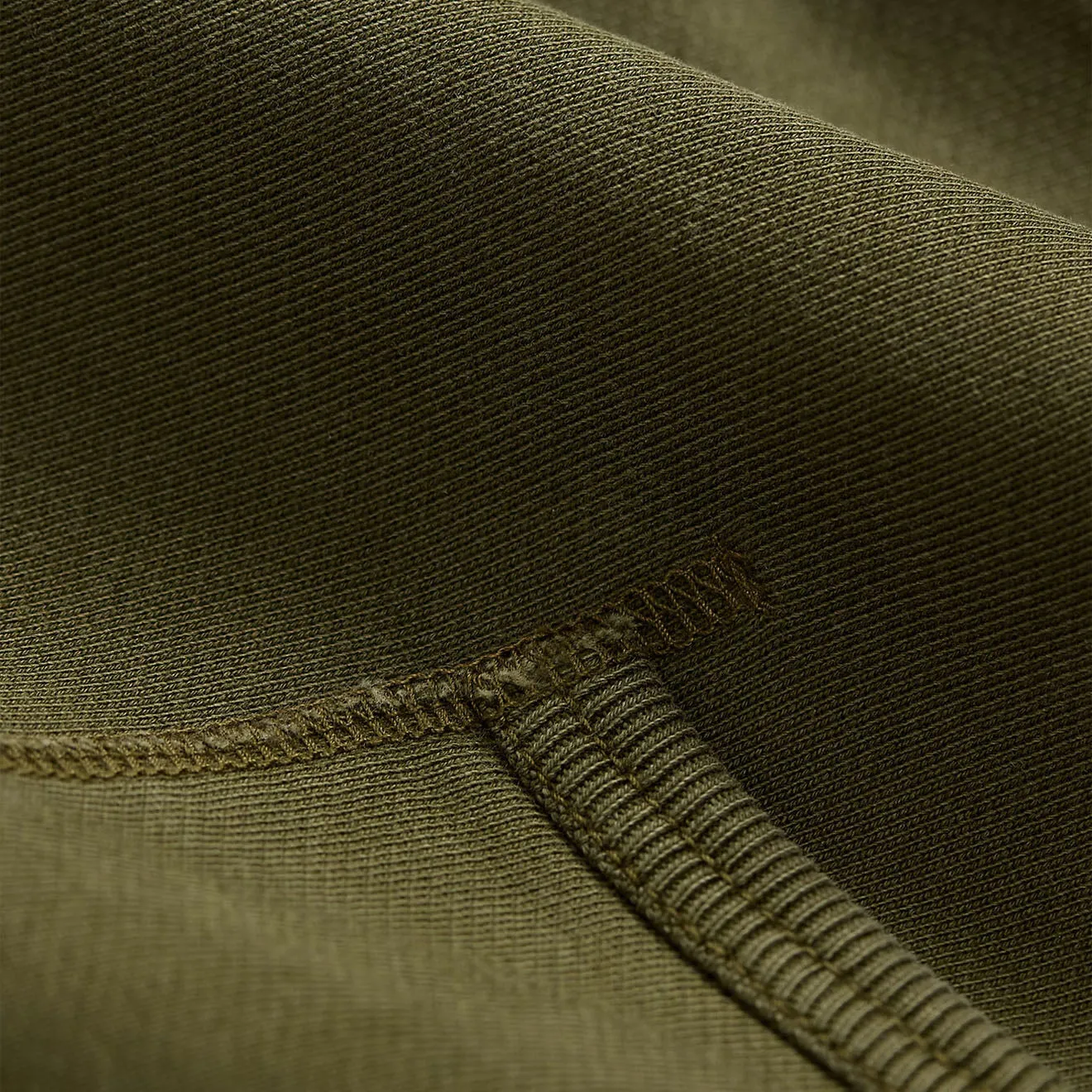 RRL By Ralph Lauren gefärbter Fleece-Hoodie Olive