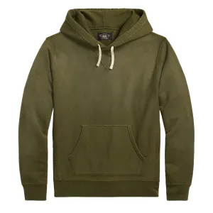 RRL By Ralph Lauren gefärbter Fleece-Hoodie Olive