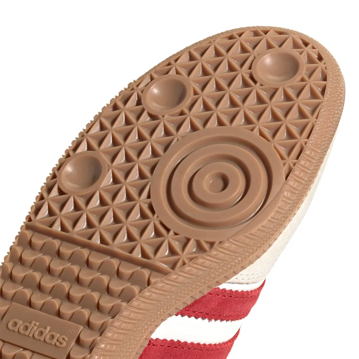 Samba OG 'Core White Better Scarlet'