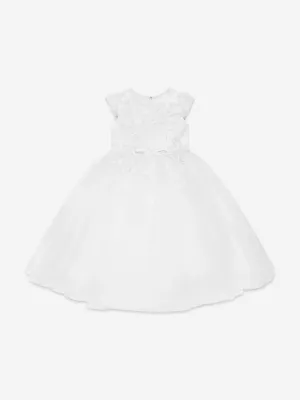 Sarah Louise Mädchen Ballerina-Länge Festliches Kleid in Weiß