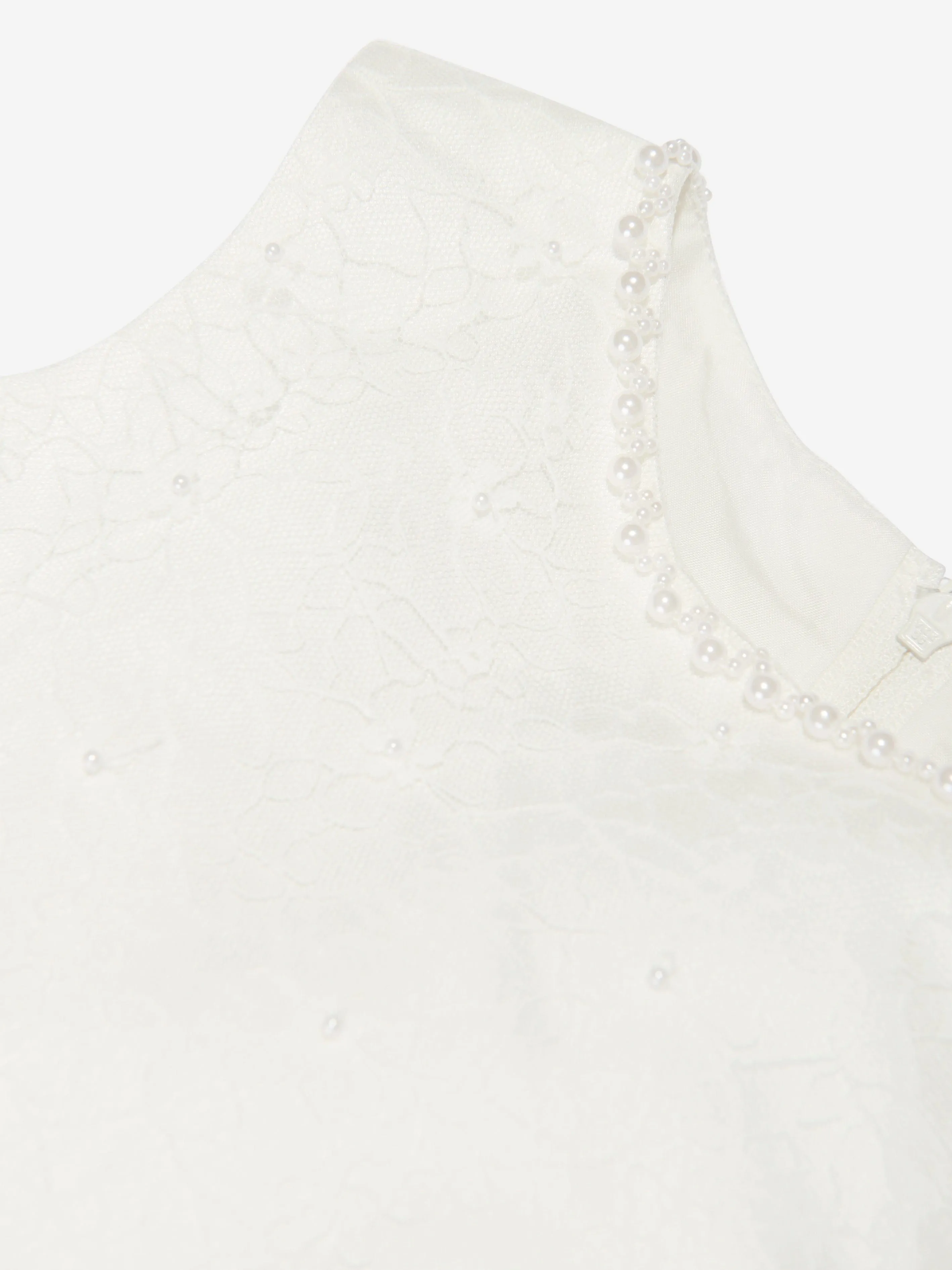 Sarah Louise Mädchen Ballerina-Länge Festkleid in Weiß