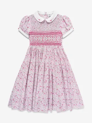 Sarah Louise Mädchen Blumenkleid mit Rüschen in Mehrfarben