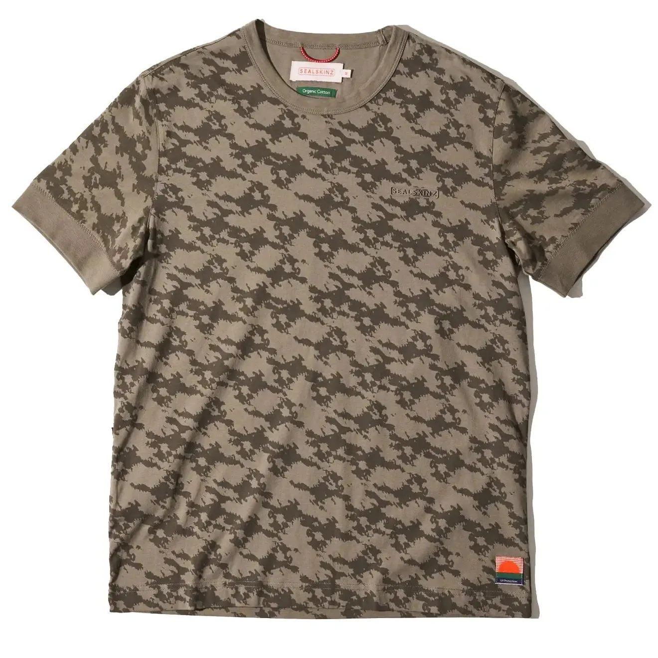 Sealskinz Hales Skinz Print UV-Schutz T-Shirt Olive