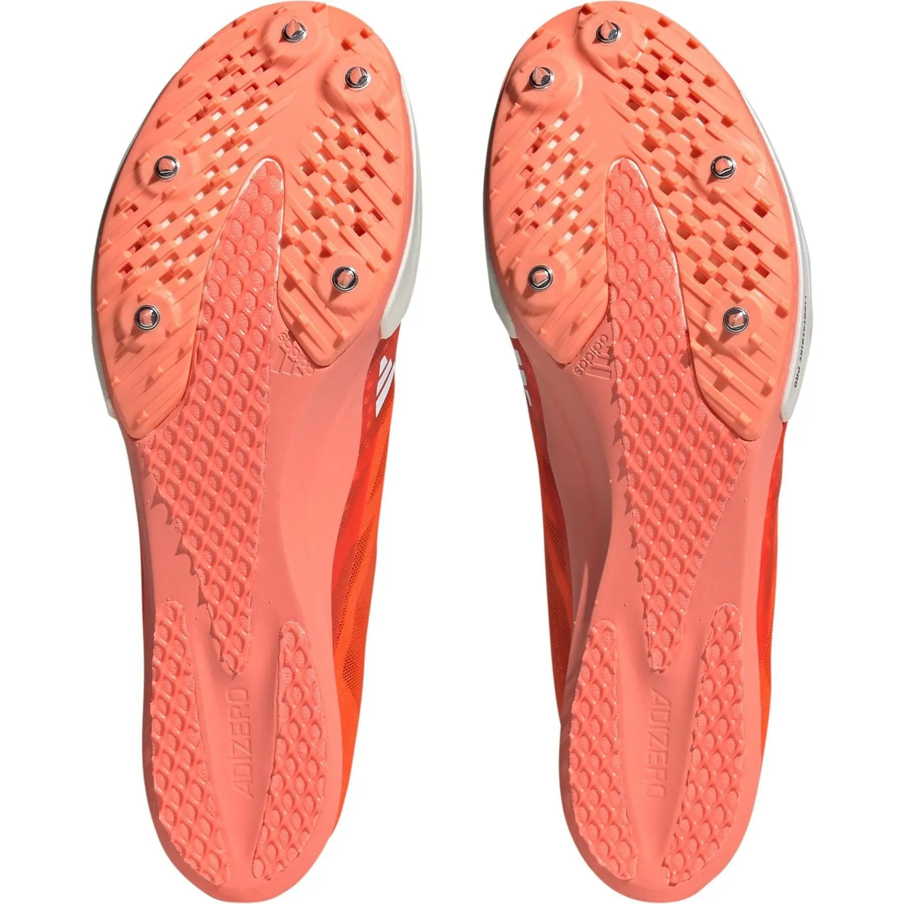 Schuhe Adidas Fußbekleidung Herren adidas Adizero Ambition Laufspikes - Rot