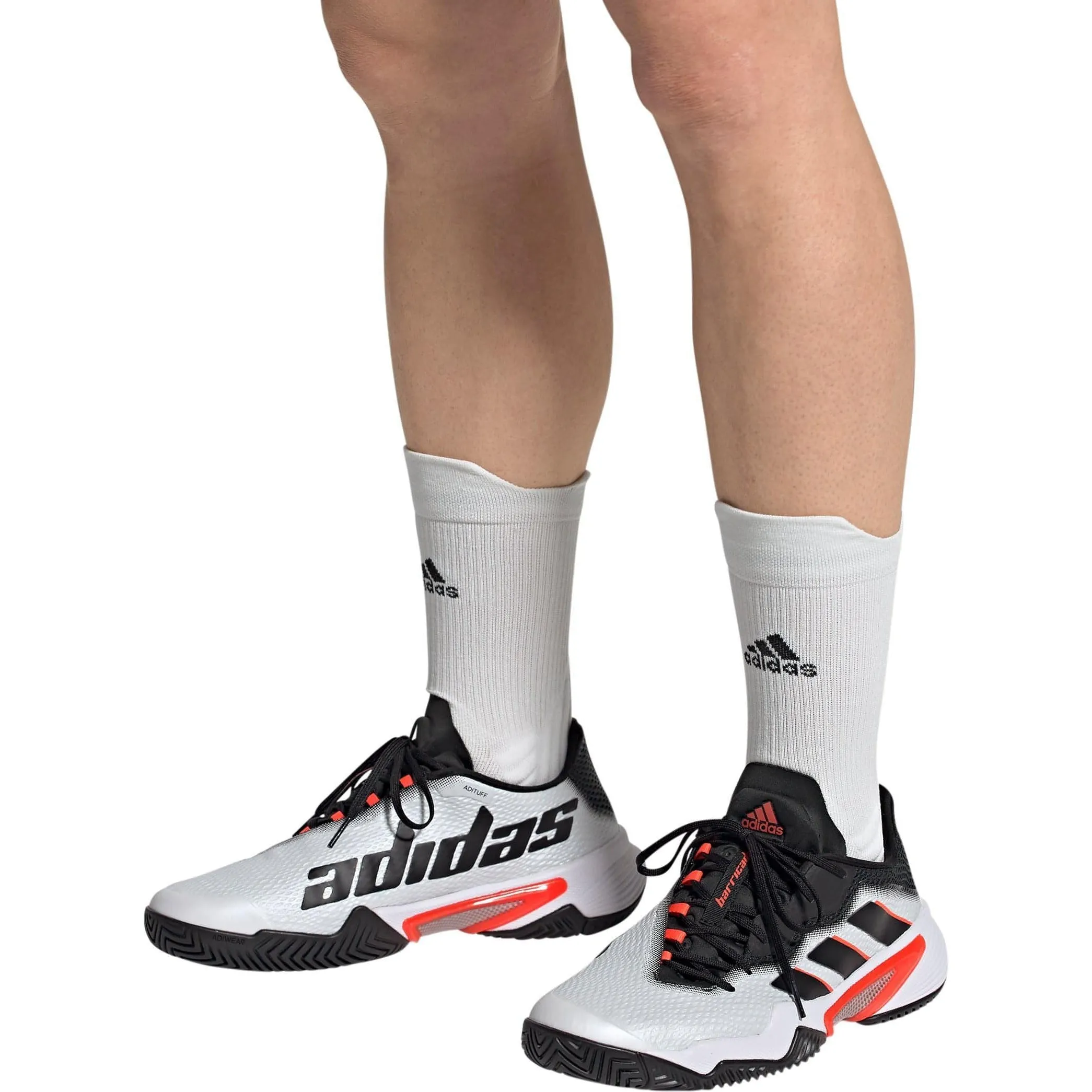 Schuhe Adidas Herrenschuhe Herren adidas Barricade Herren-Tennisschuhe - Weiß