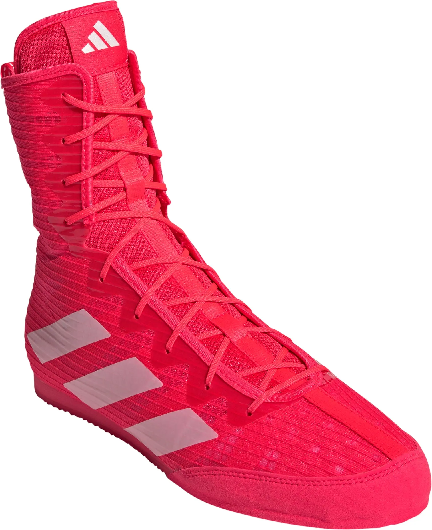 Schuhe Adidas Herrenschuhe Adidas Box Hog 4 Boxschuhe für Herren - Rot