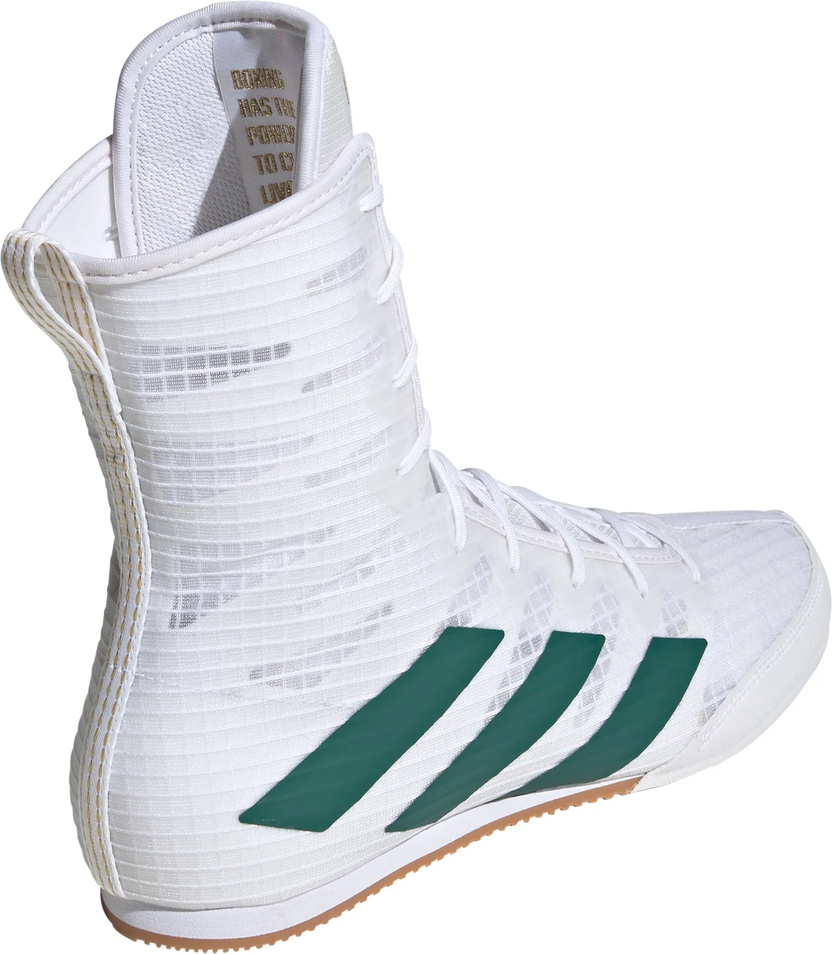 Schuhe Adidas Herrenschuhe Adidas Box Hog 4 Boxschuhe für Herren - Weiß