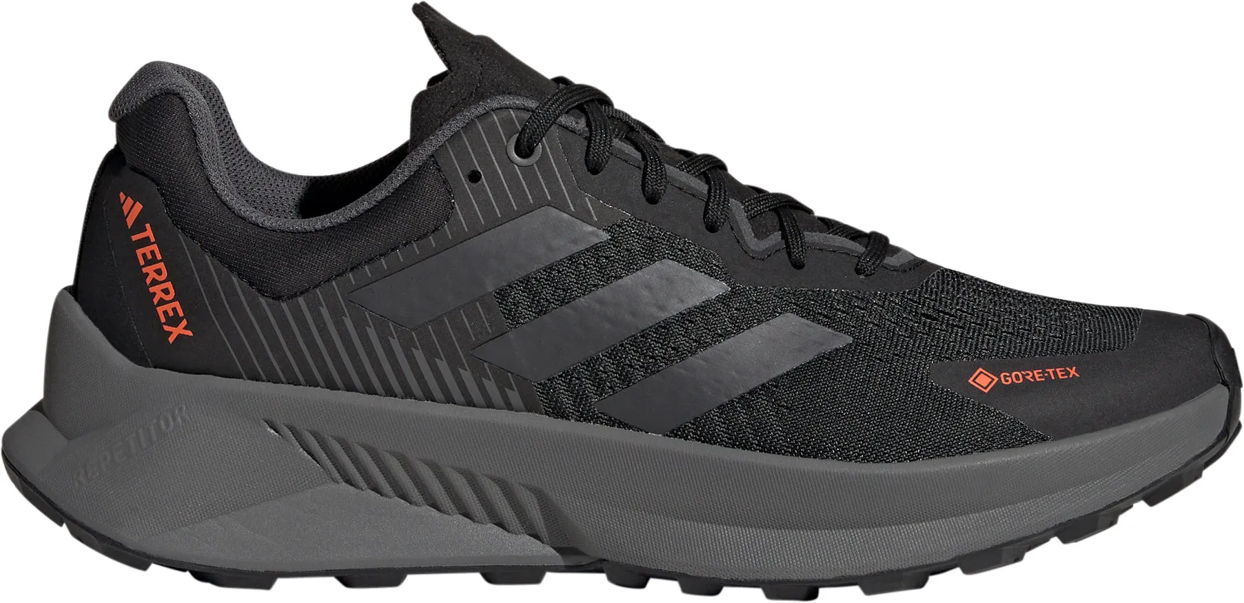 Schuhe Adidas Fußbekleidung Herren adidas Terrex Soulstride Flow GORE-TEX Herren Trailrunning-Schuhe - Schwarz