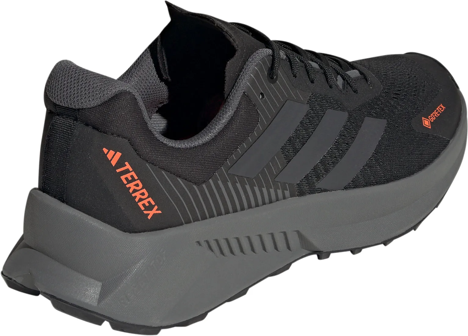 Schuhe Adidas Fußbekleidung Herren adidas Terrex Soulstride Flow GORE-TEX Herren Trailrunning-Schuhe - Schwarz