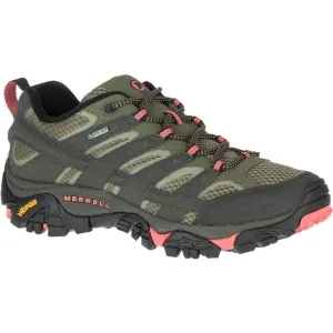 Schuhe Merrell Merrell Moab 2 GORE-TEX Damen Wanderschuhe - Grün