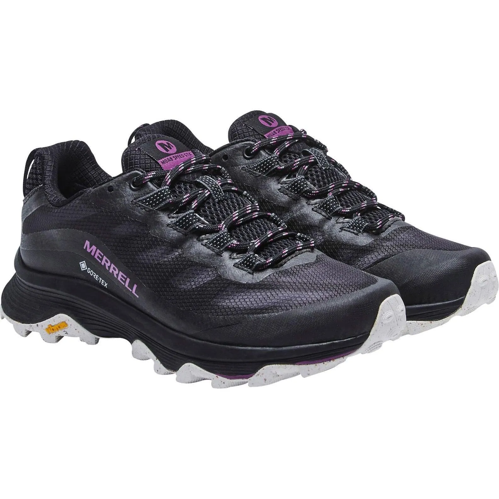 Schuhe Merrell Merrell Moab Speed GORE-TEX Damen Wanderschuhe - Schwarz