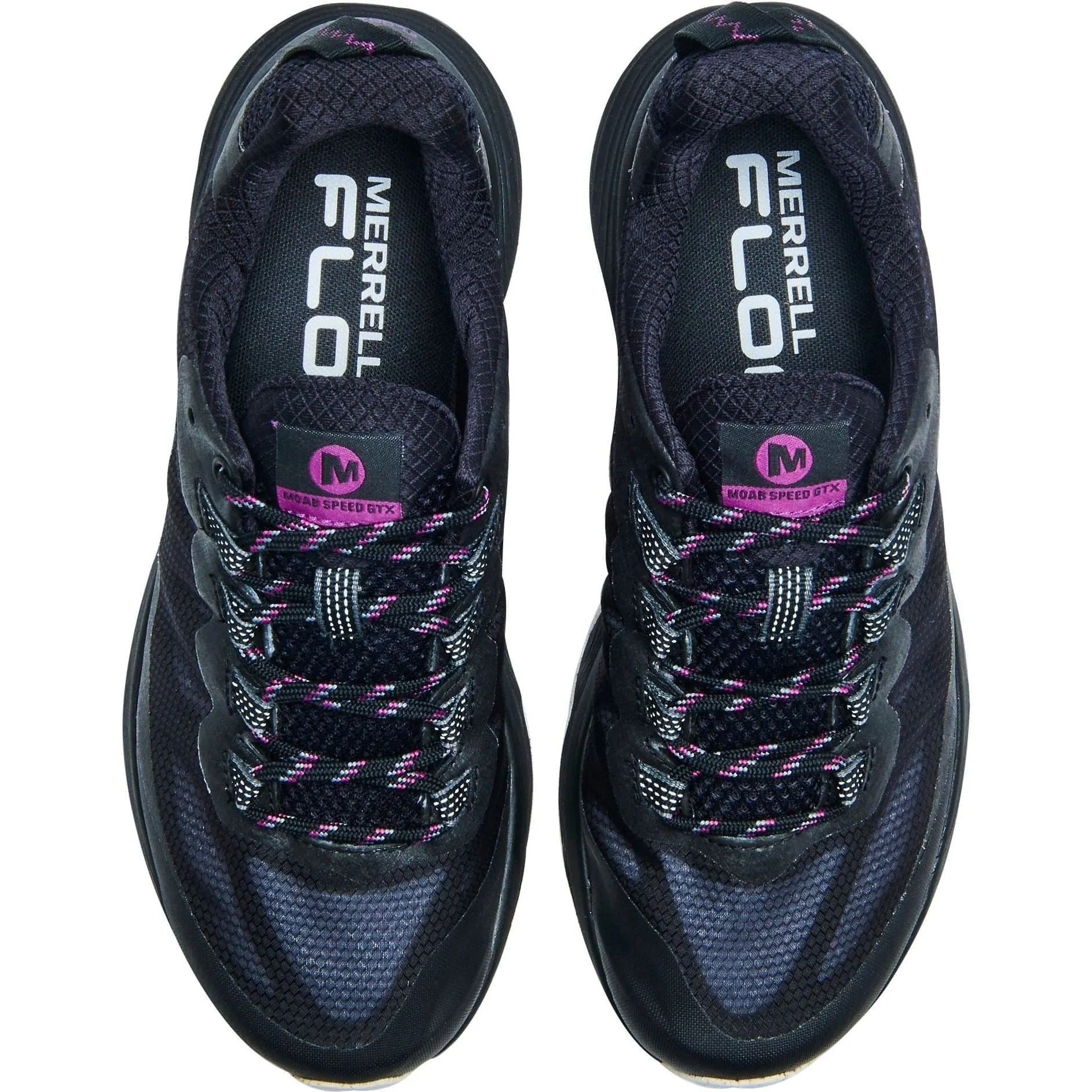 Schuhe Merrell Merrell Moab Speed GORE-TEX Damen Wanderschuhe - Schwarz