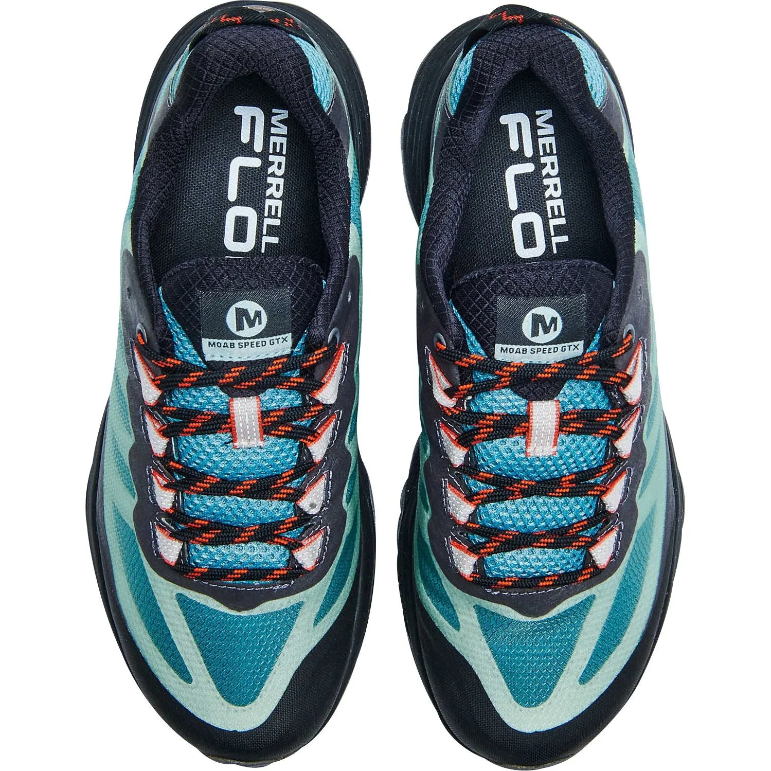 Schuhe Merrell Merrell Moab Speed GORE-TEX Damen Wanderschuhe - Blau