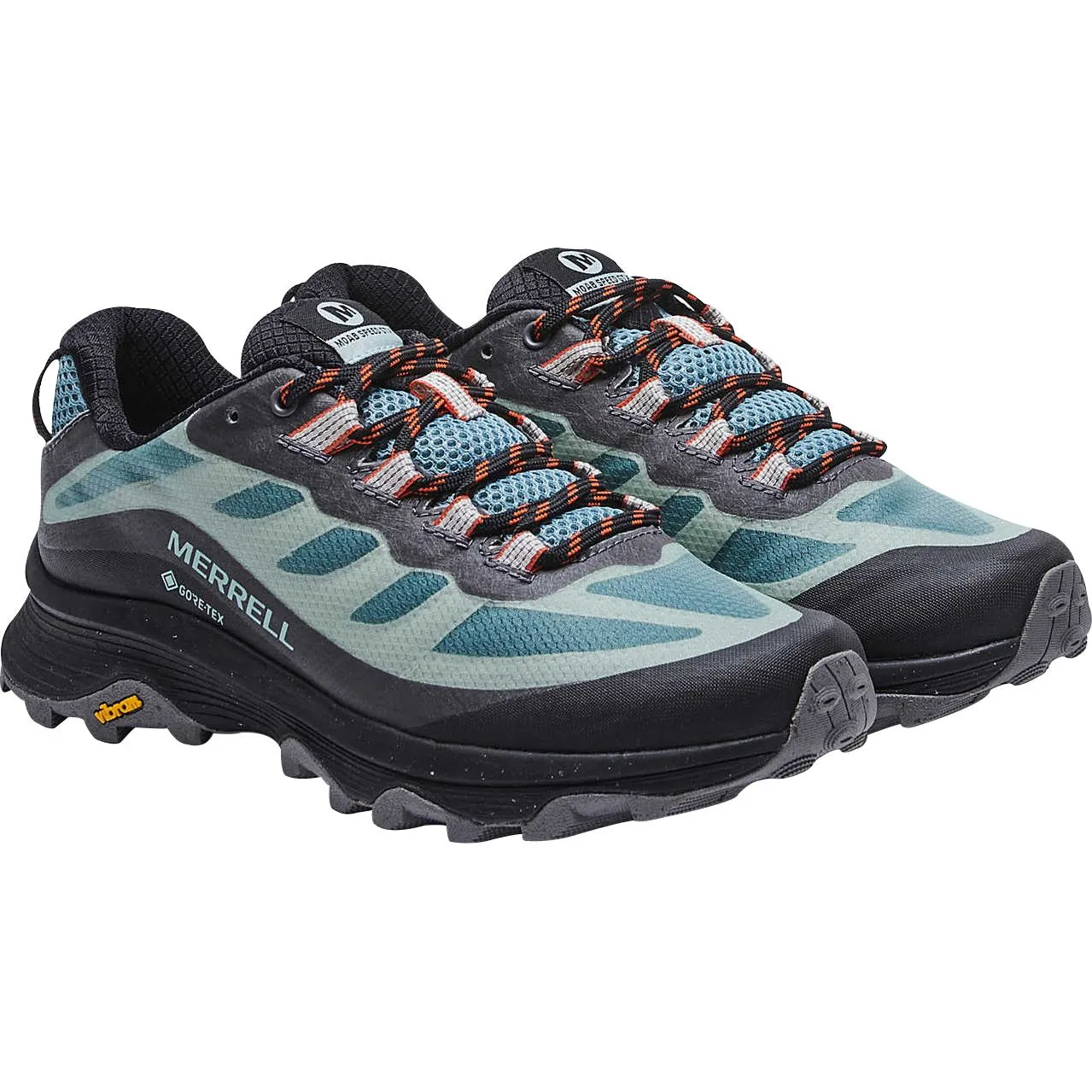 Schuhe Merrell Merrell Moab Speed GORE-TEX Damen Wanderschuhe - Blau