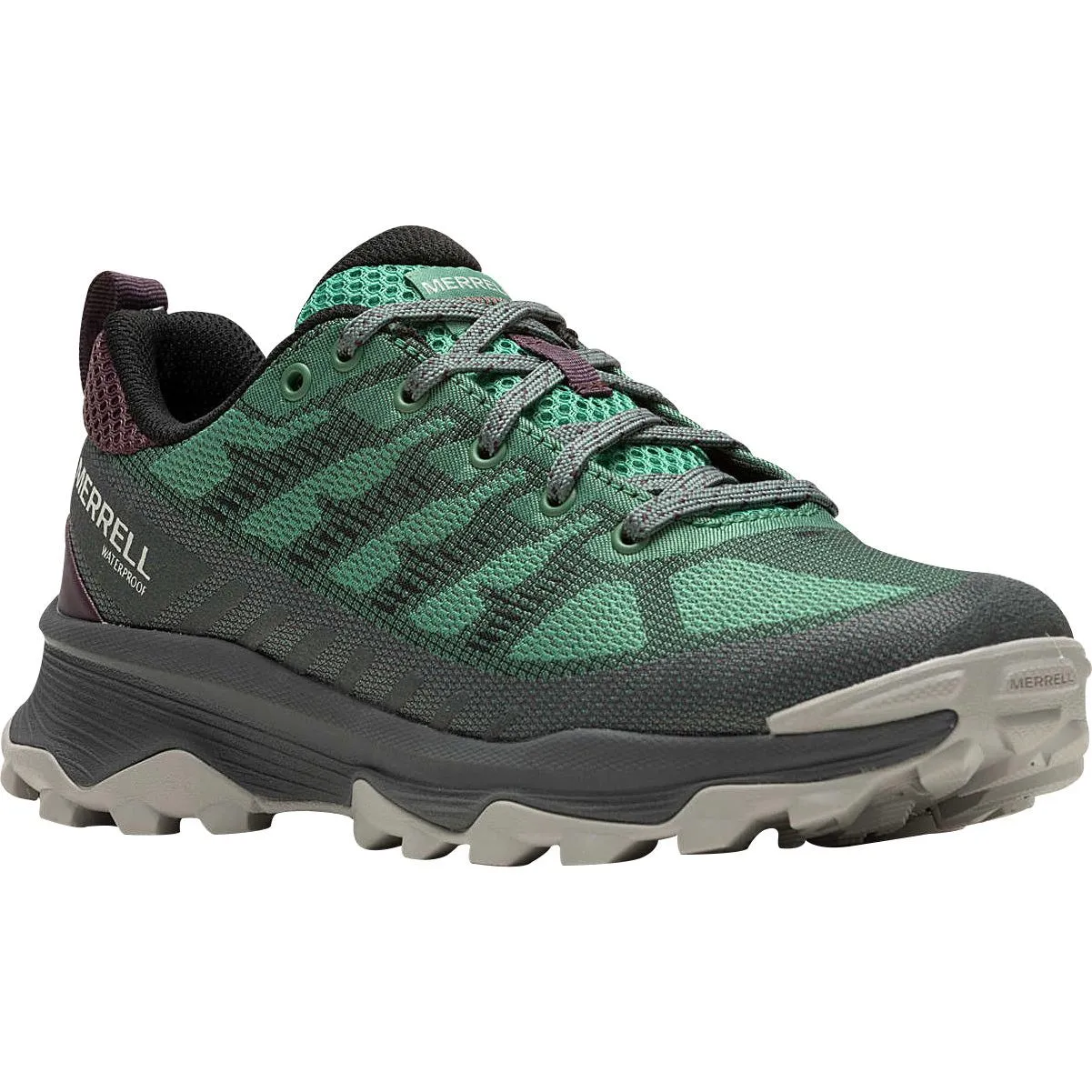 Schuhe Merrell Merrell Speed Eco Wasserdichte Damen Wanderschuhe - Grün