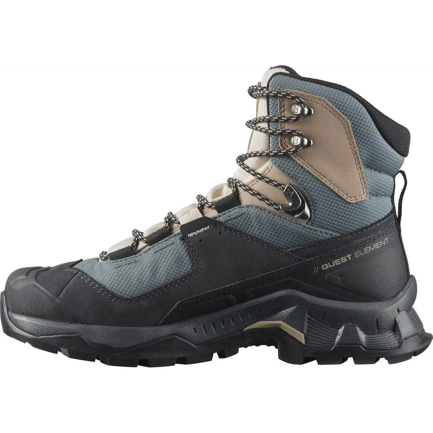 Schuhe Salomon Salomon Quest Element GORE-TEX Damen Wanderstiefel - Grau