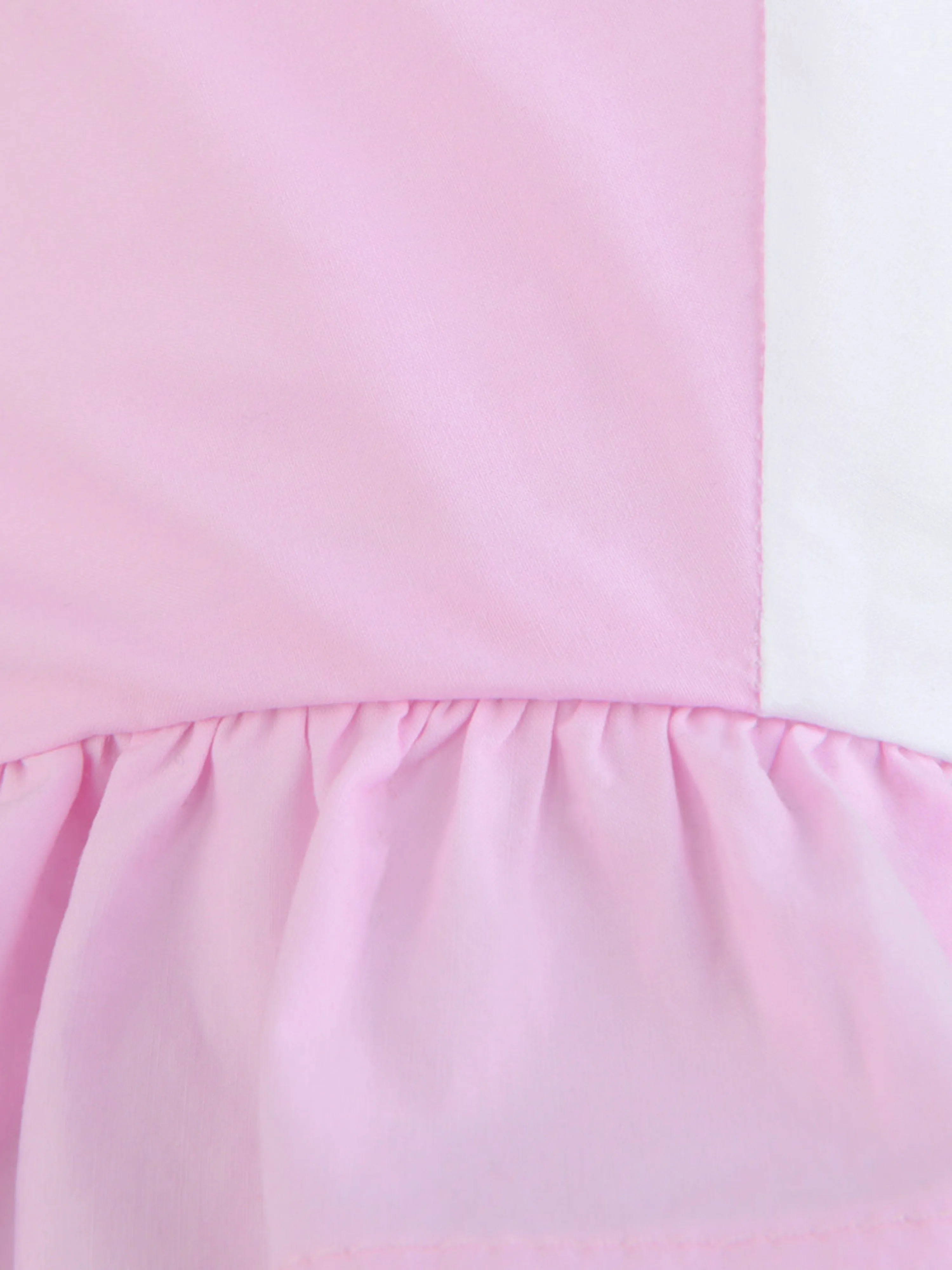 Simonetta & Weißes Baumwollschleifenkleid