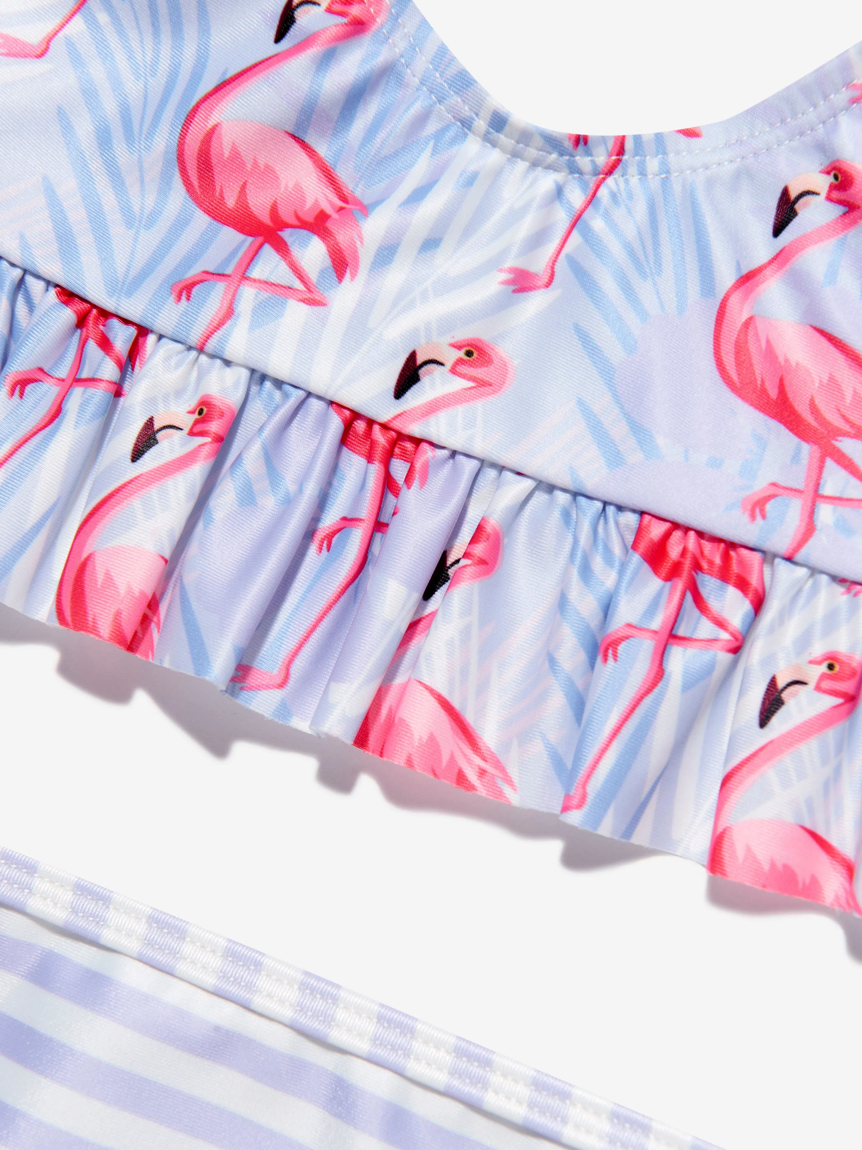 Soli Swim Girls Flamingo Bikini (UPF50 ) in Lila