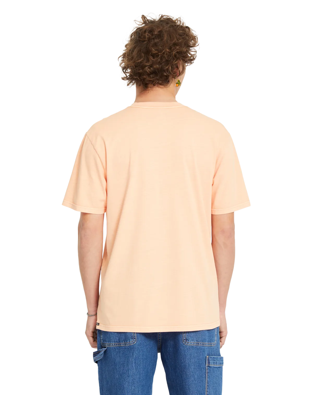 Solid Stone T-Shirt in Blassem Pfirsich