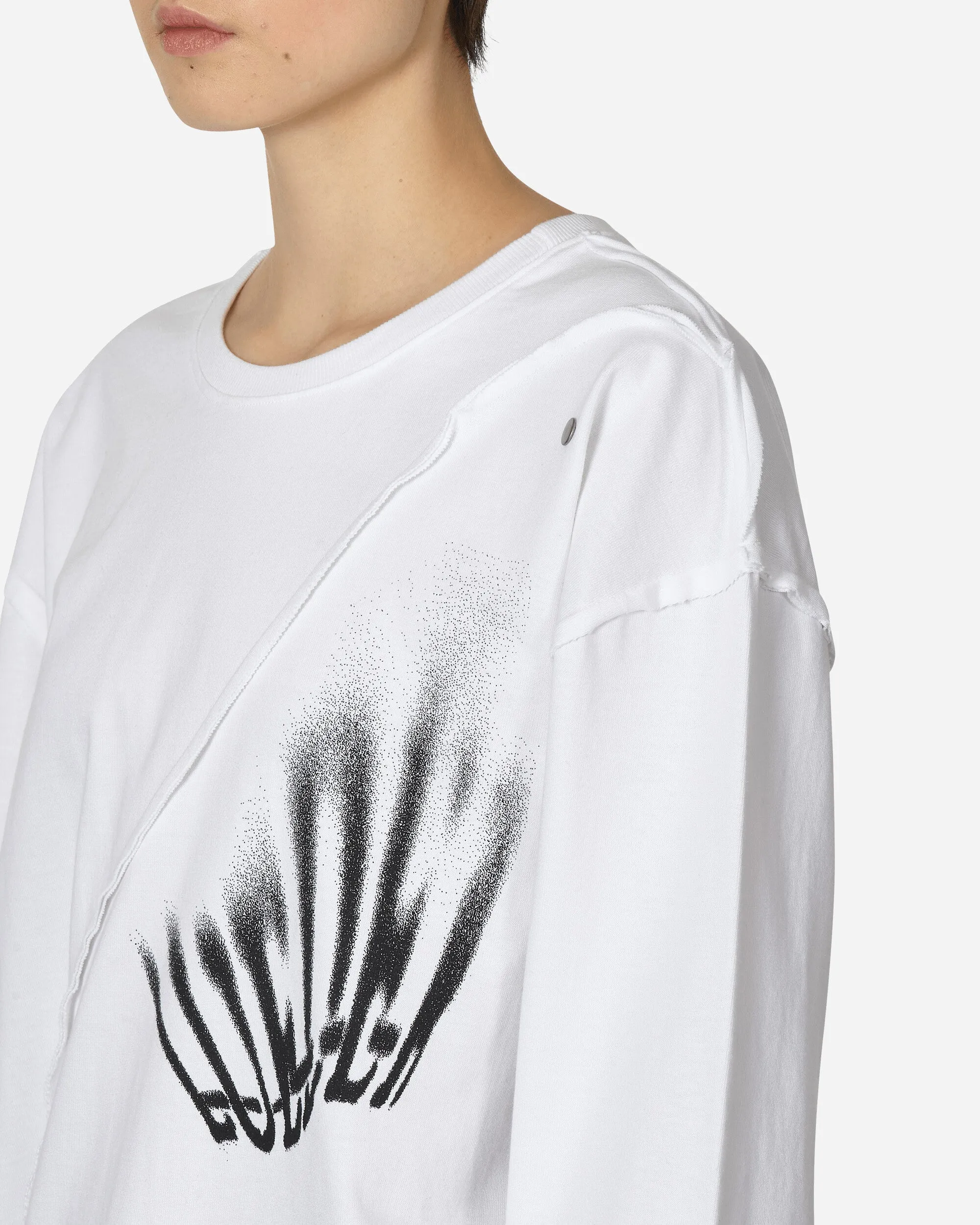 Sophie Langarm T-Shirt Weiß