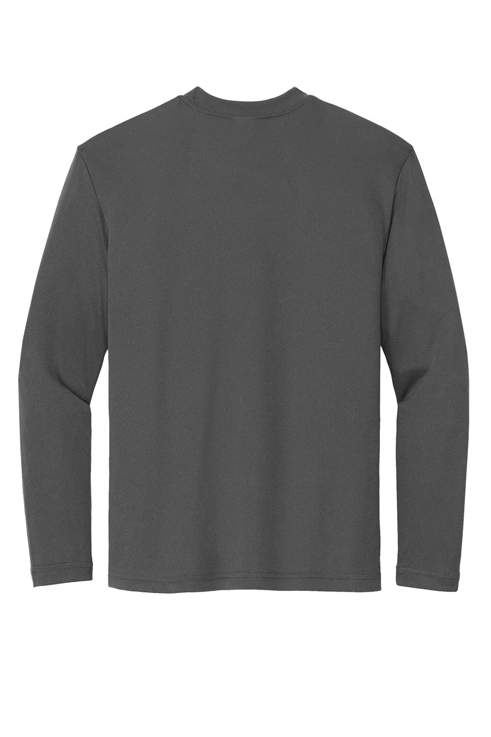 Sport-Tek Jugend Competitor Feuchtigkeitstransportierendes Langarm-Crewneck T-Shirt - Eisengrau