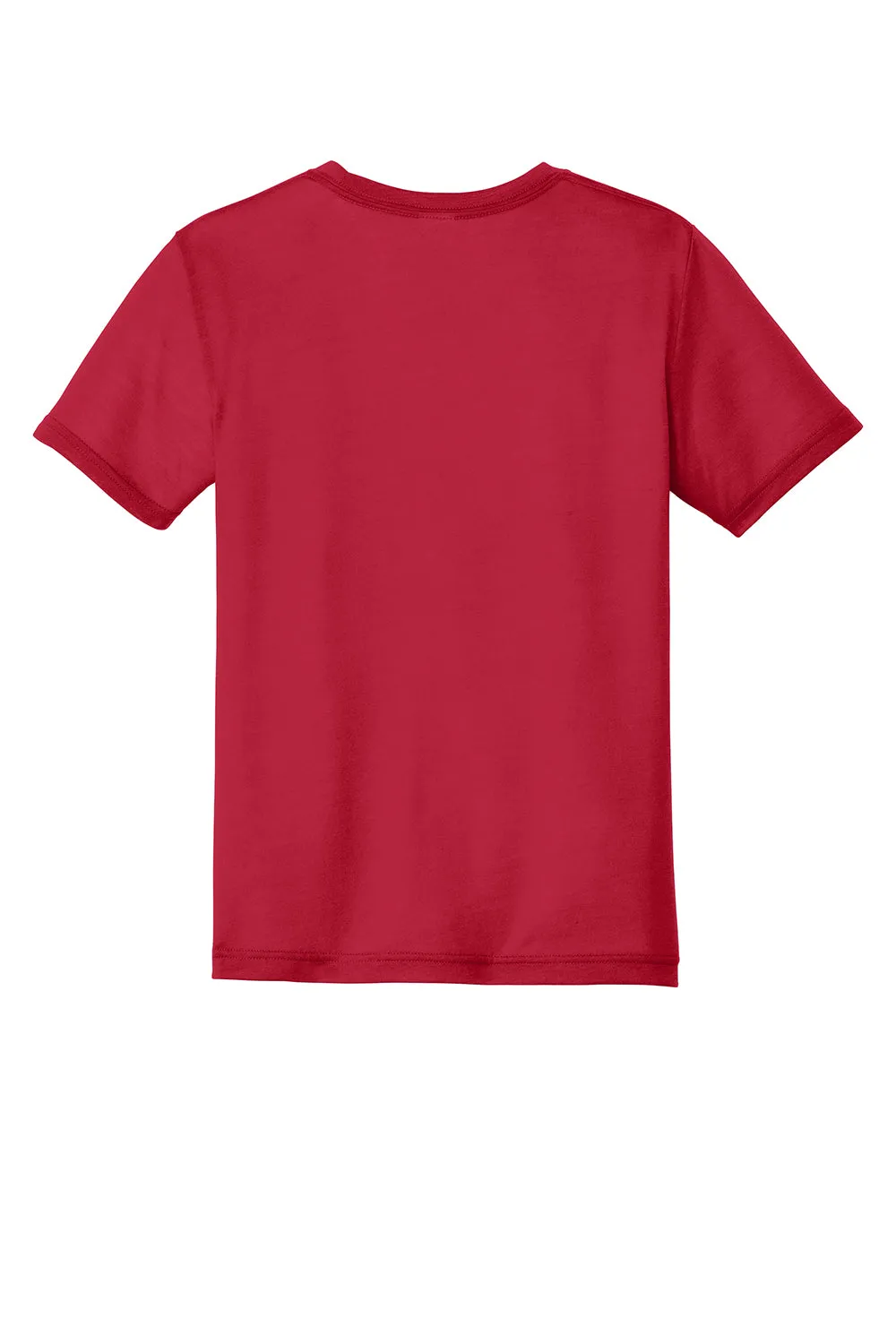 Sport-Tek Jugend Competitor Feuchtigkeitstransportierendes Kurzarm-Crewneck T-Shirt - Tiefrot - Ausverkauf