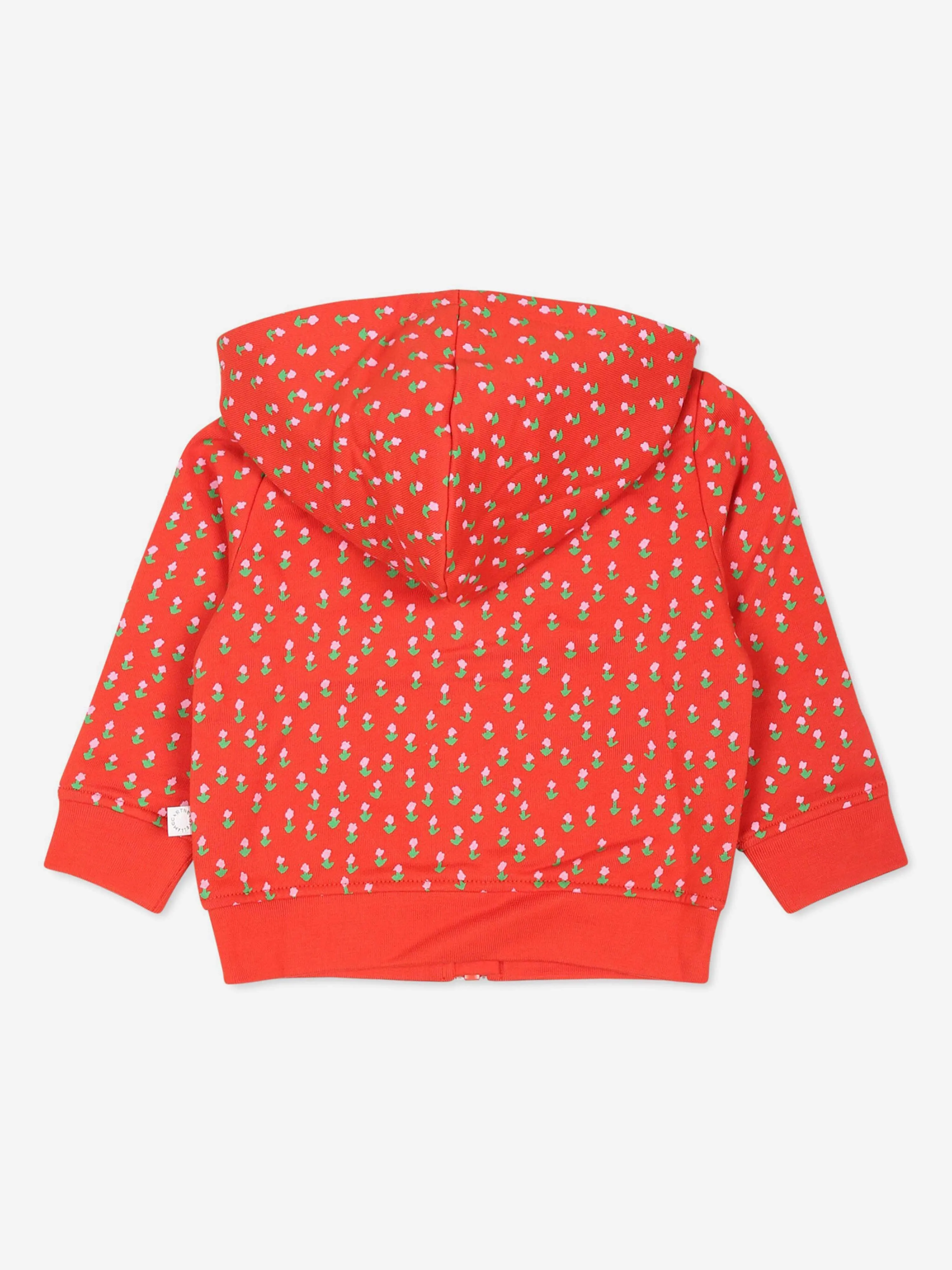 Stella McCartney Baby Girls Reißverschluss-Pullover in Rot