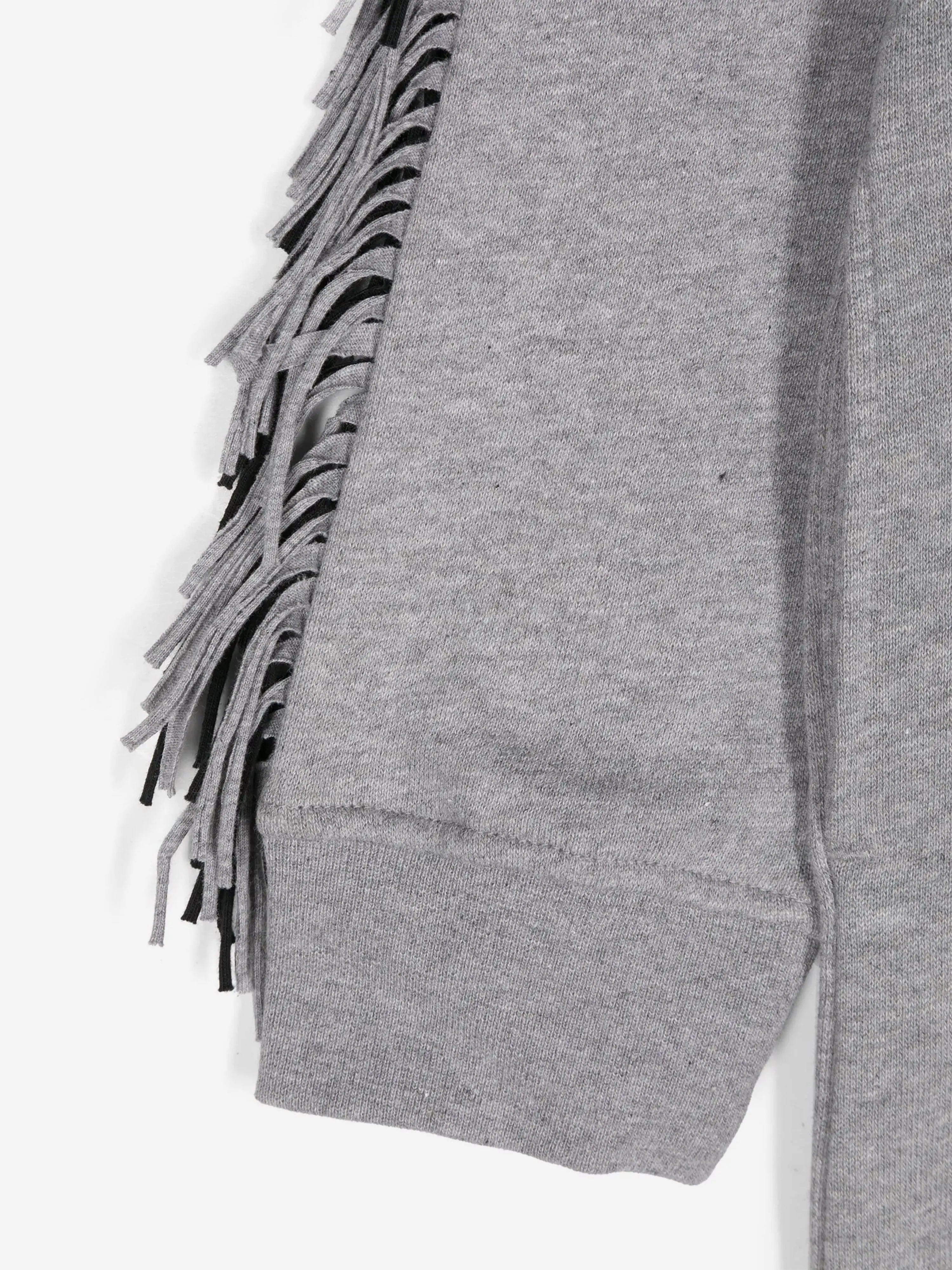 Stella McCartney Mädchen Quasten Stern Strickkleid in Grau