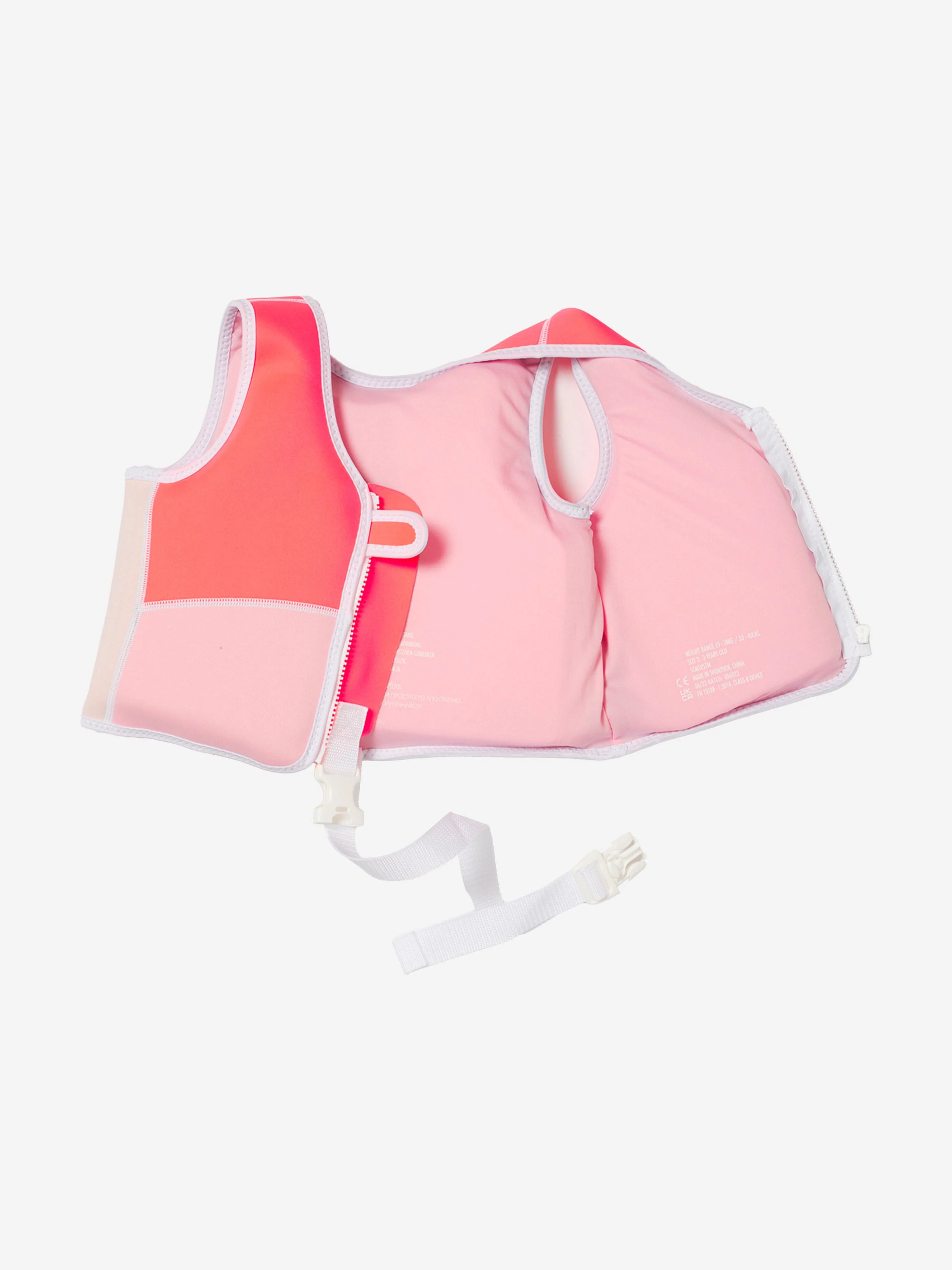 Sunnylife Mädchen Melodie die Meerjungfrau Schwimmweste in Rosa (34cm)