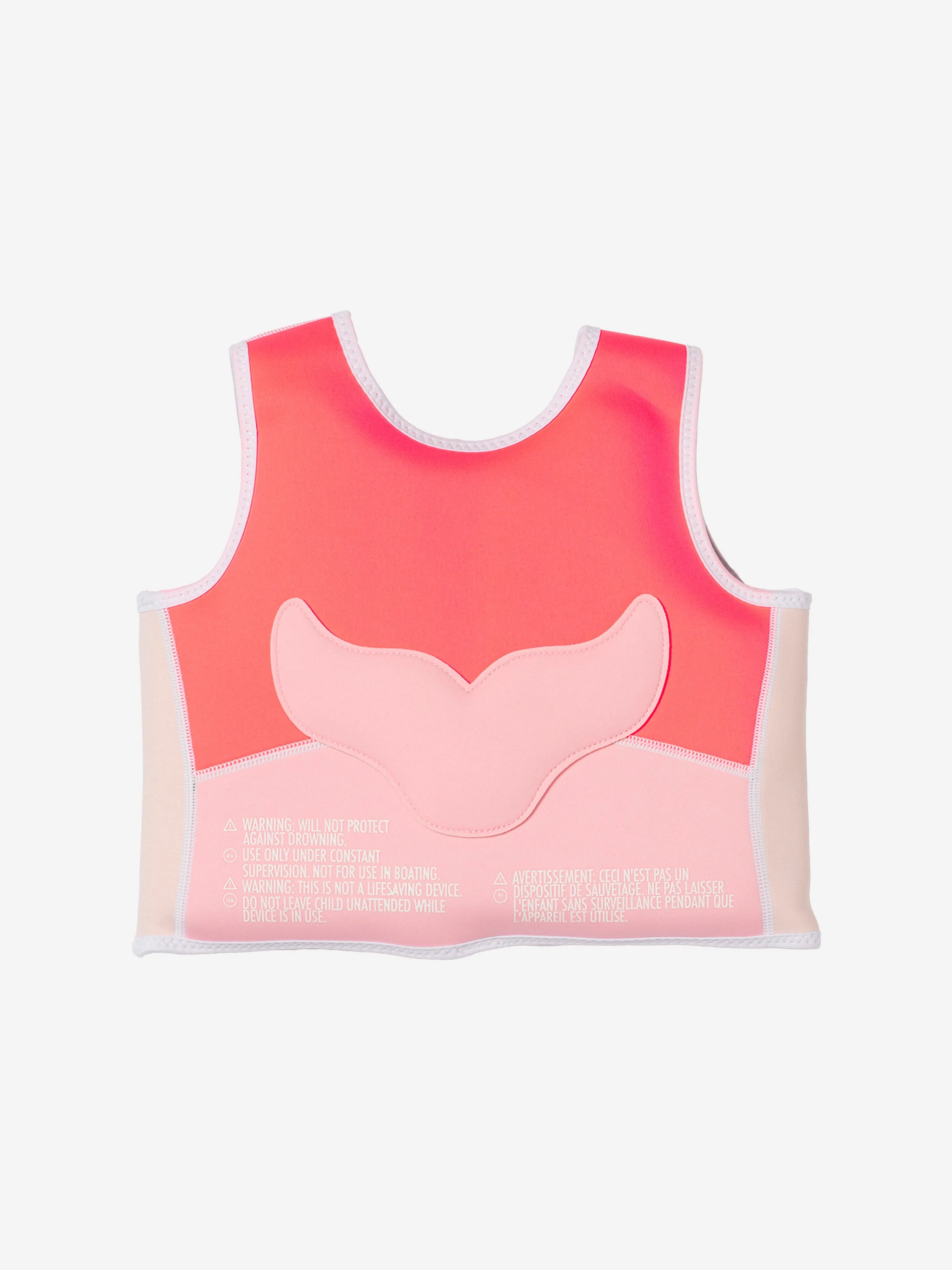 Sunnylife Mädchen Melodie die Meerjungfrau Schwimmweste in Rosa (34cm)